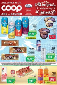 COOP újság 2026.06.18. COOP - Abc & Szuper / Tisza
