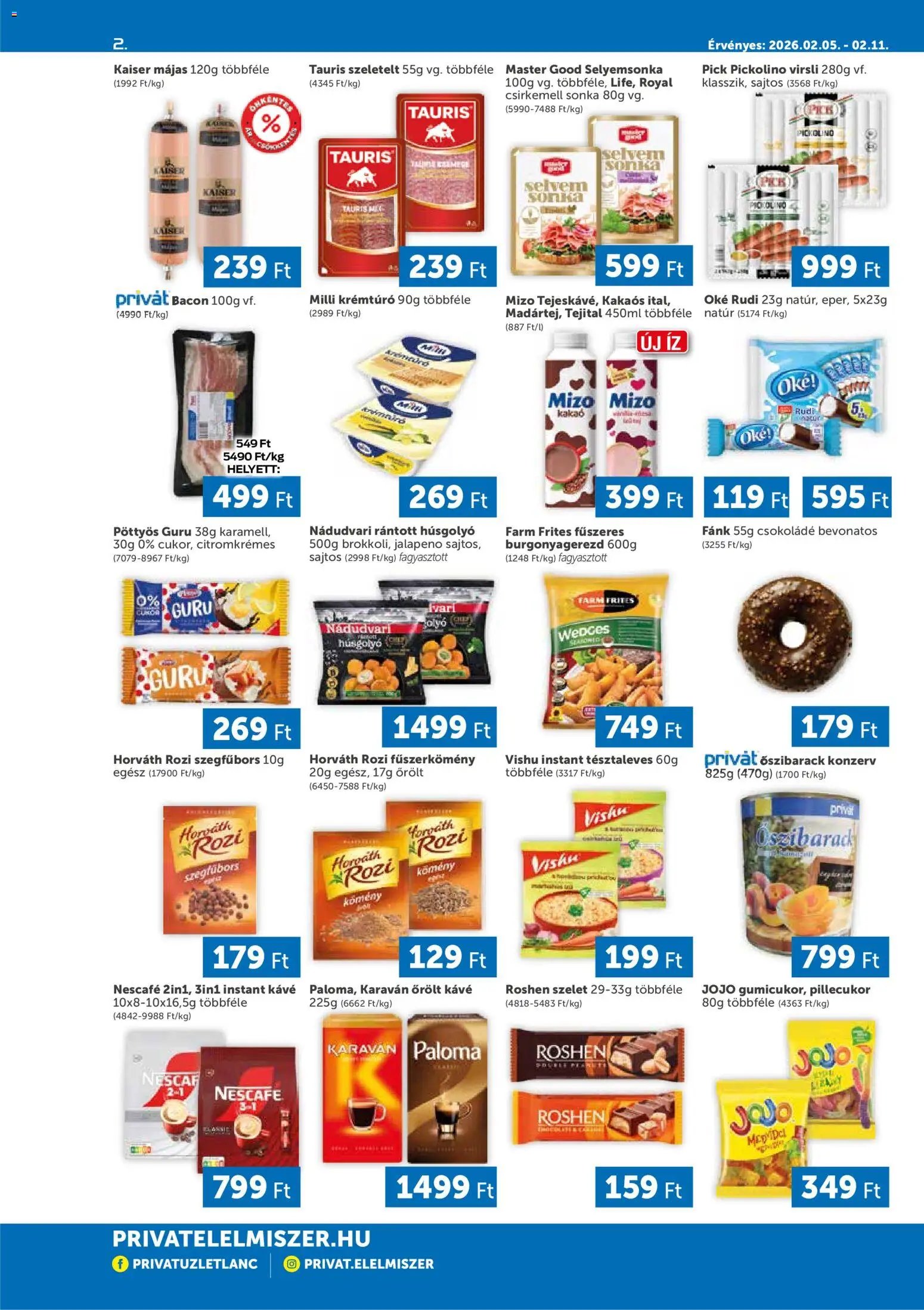 PRIVÁT újság 2026.02.05. Déli vármegyék (2026-02-05 - 2026-02-11)