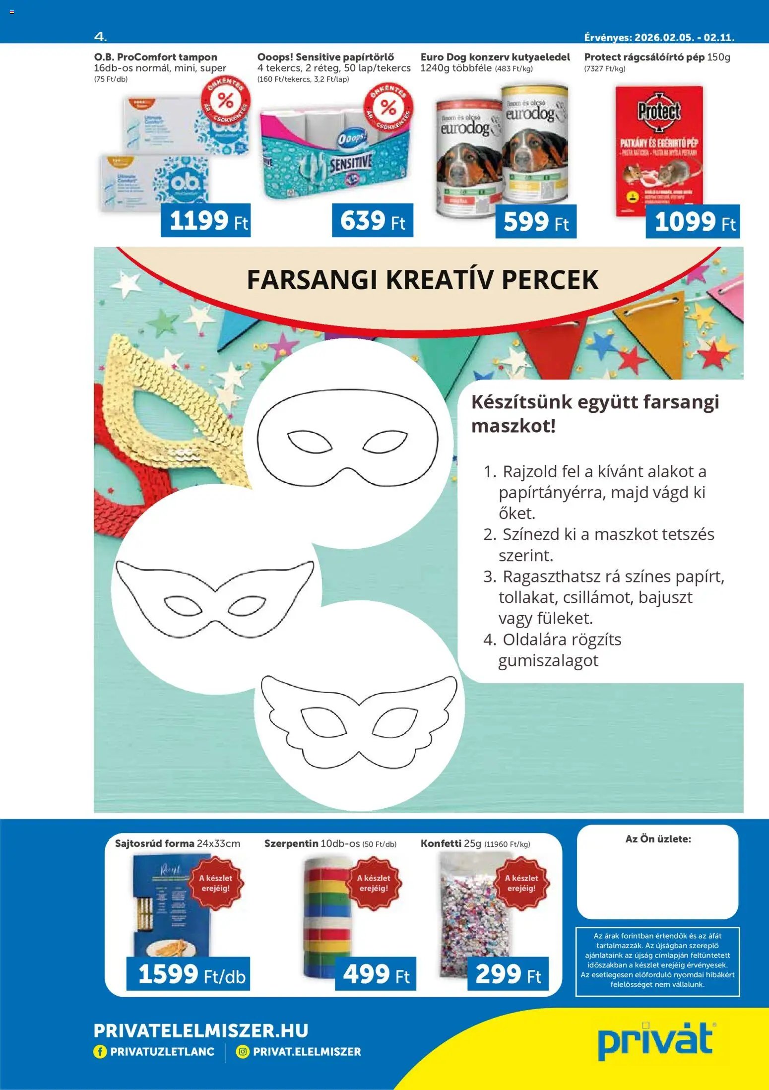 PRIVÁT újság 2026.02.05. Déli vármegyék (2026-02-05 - 2026-02-11)