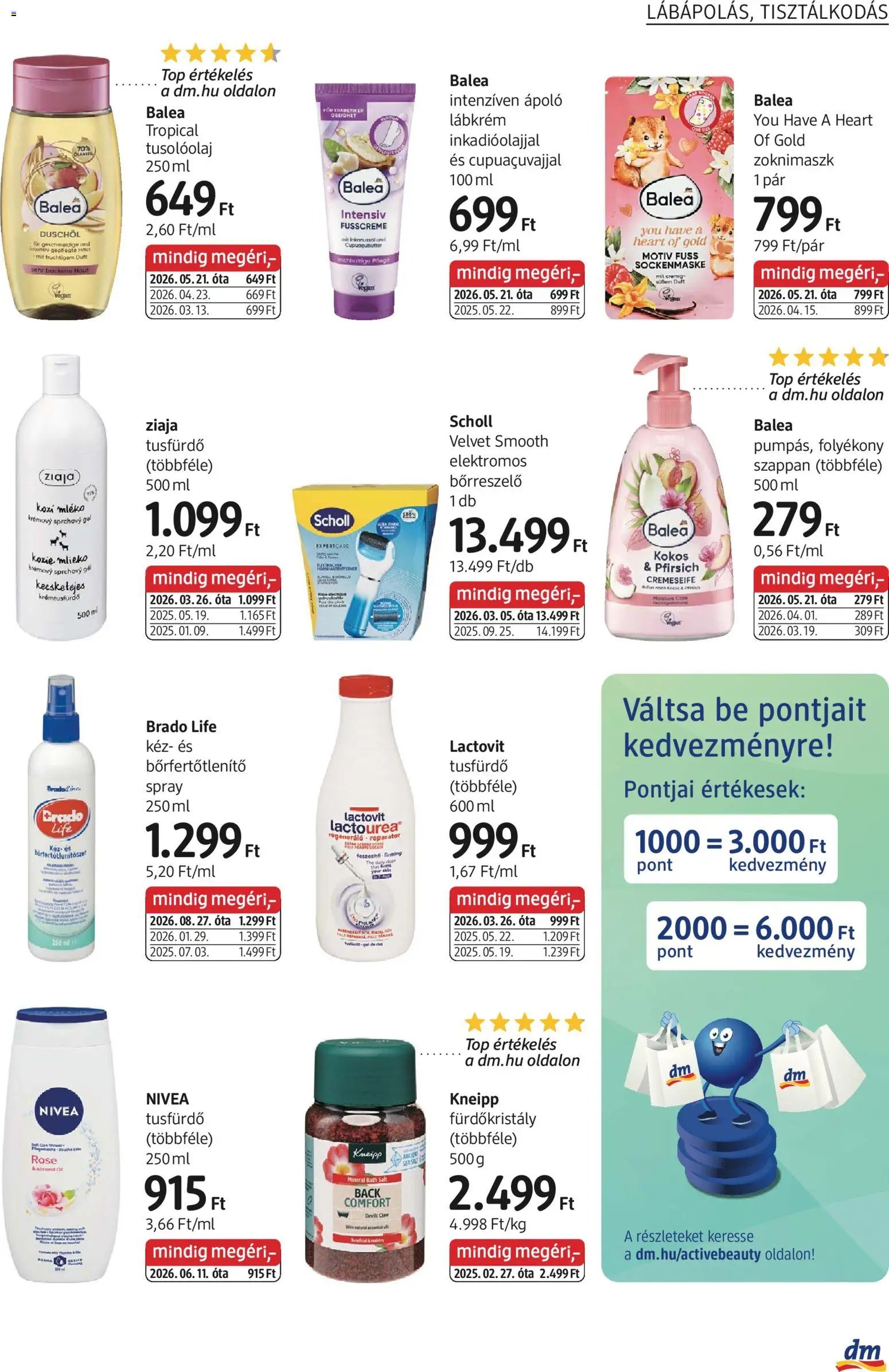 DM Drogerie Markt újság 2026.09.03. DM Drogerie Markt akciós újság