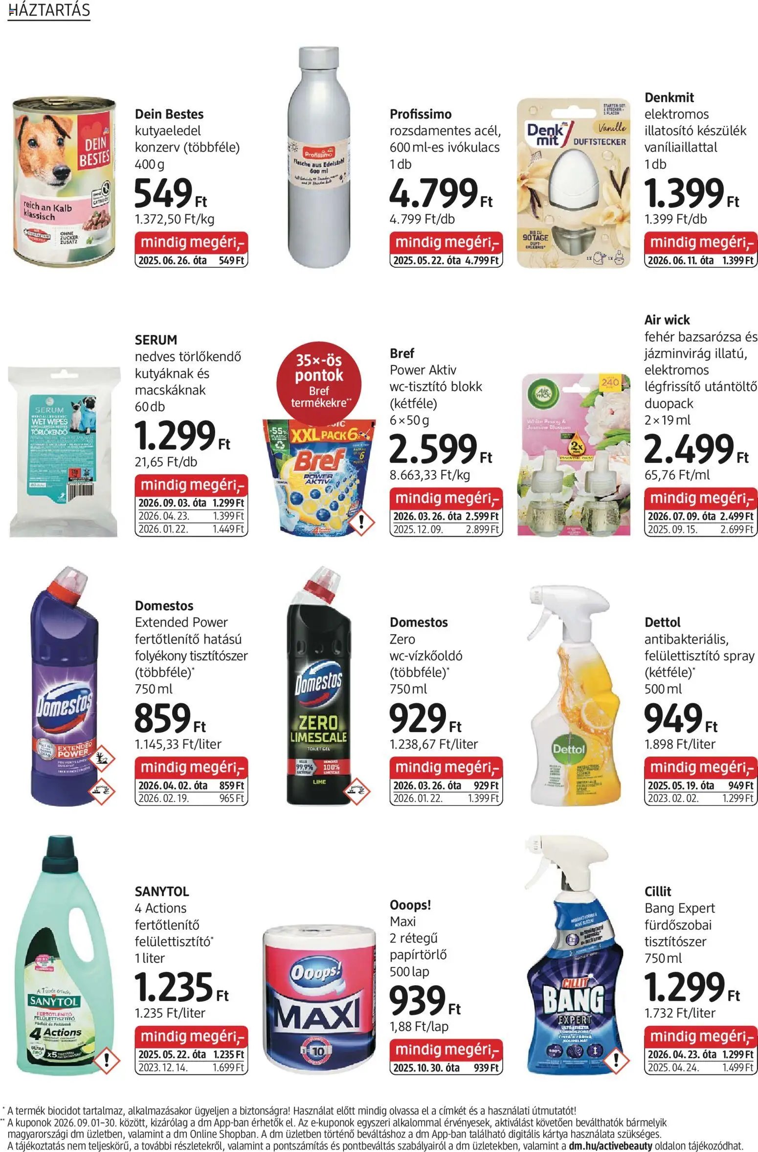 DM Drogerie Markt újság 2026.09.03. DM Drogerie Markt akciós újság