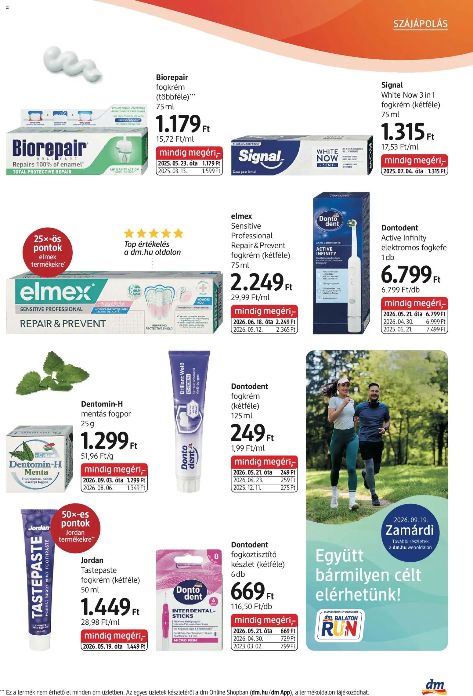 DM Drogerie Markt újság 2026.09.03. DM Drogerie Markt akciós újság
