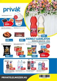 PRIVÁT újság 2026.07.23. PRIVÁT akciós újság