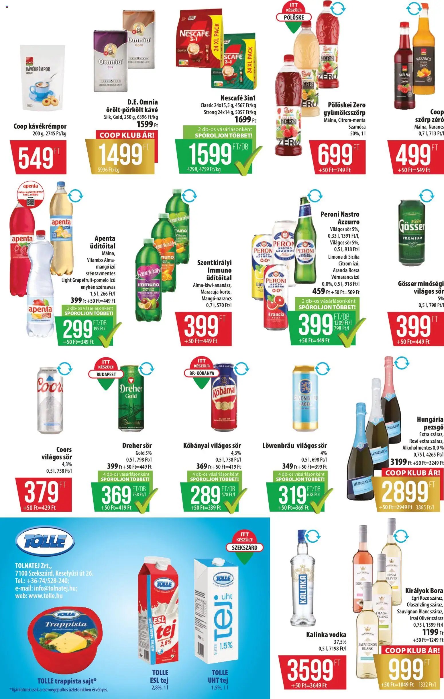 COOP újság 2026.07.30. COOP - Szuper Plusz / Tisza
