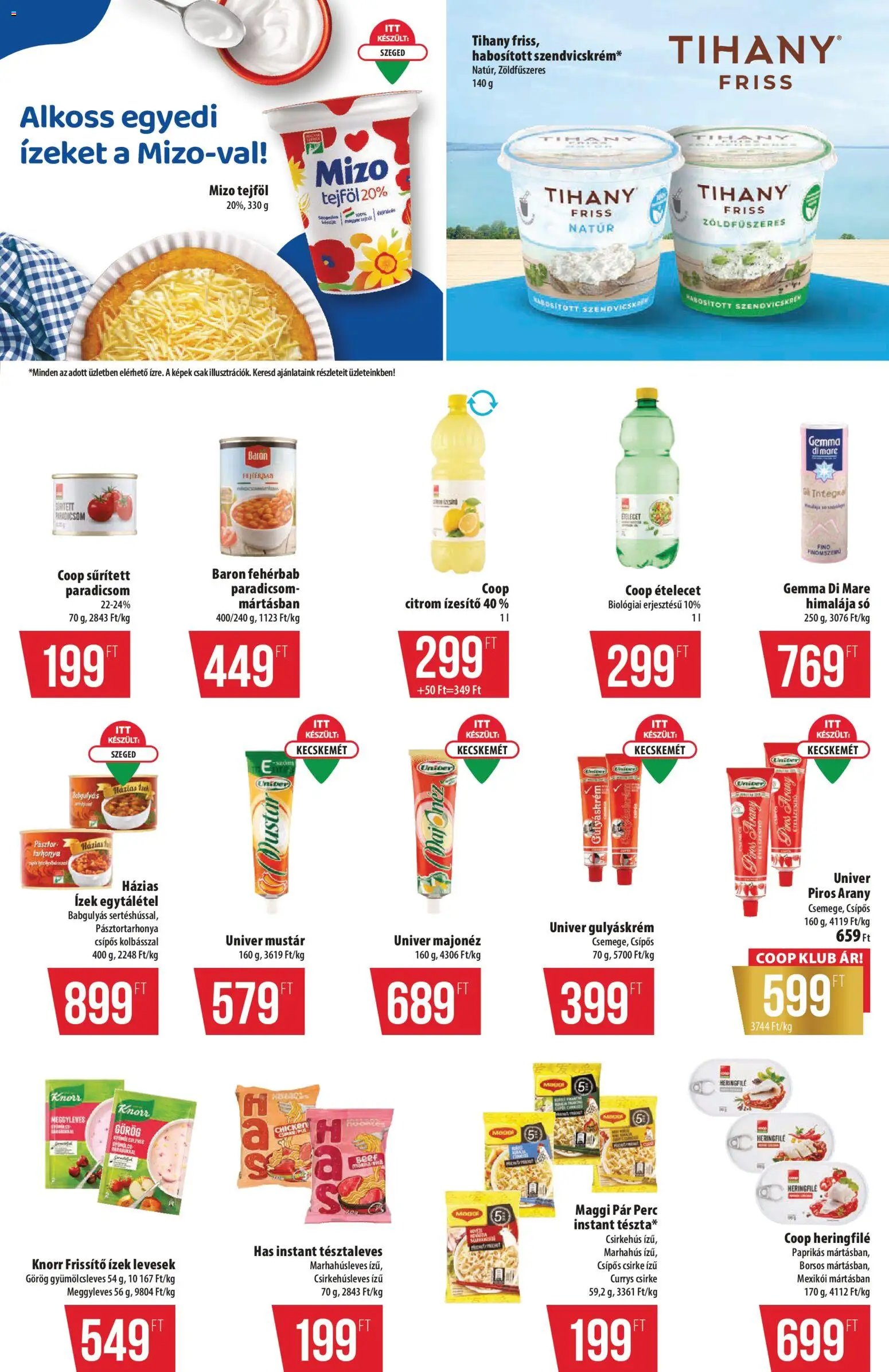 COOP újság 2026.07.30. COOP - Szuper Plusz / Tisza