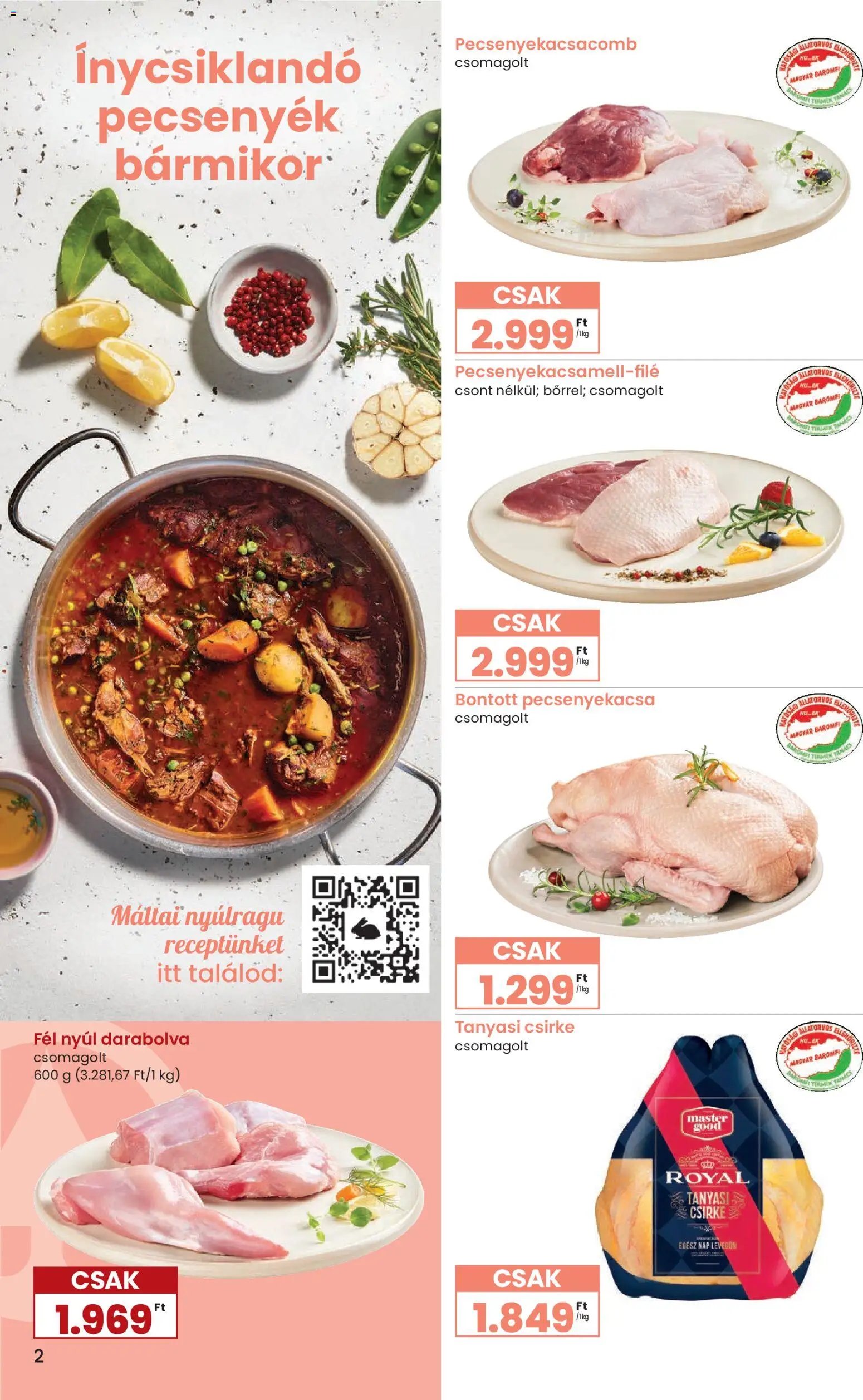 Spar újság 2026.03.09. Spar Ínyenc katalógus (2026-03-09 - 2026-04-08)