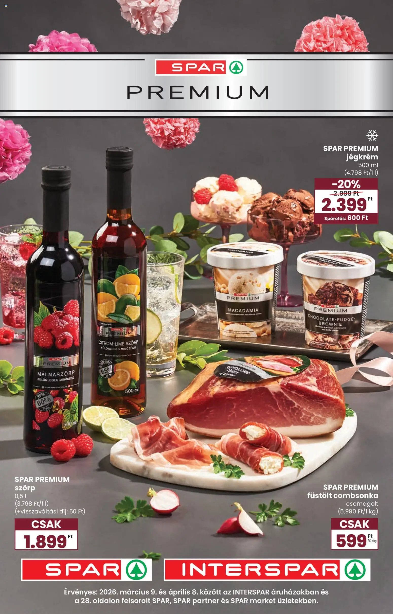 Spar újság 2026.03.09. Spar Ínyenc katalógus (2026-03-09 - 2026-04-08)