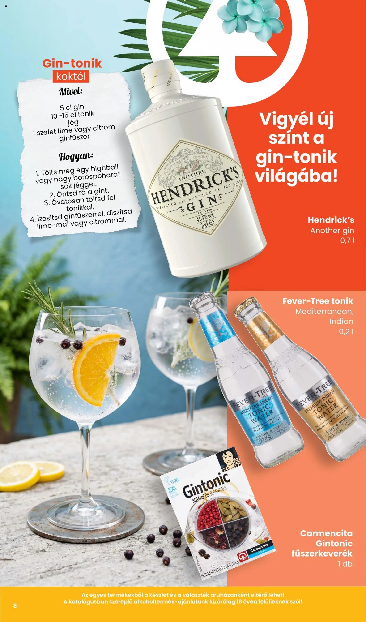 Interspar újság 2026.06.25. Interspar Koktél katalógus