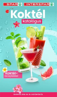Interspar újság 2026.06.25. Interspar Koktél katalógus