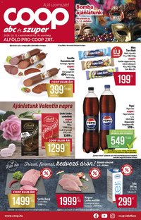 COOP újság 2026.02.12. Alföld Pro-Coop Zrt. - Abc szuper (2026-02-12 - 2026-02-18)