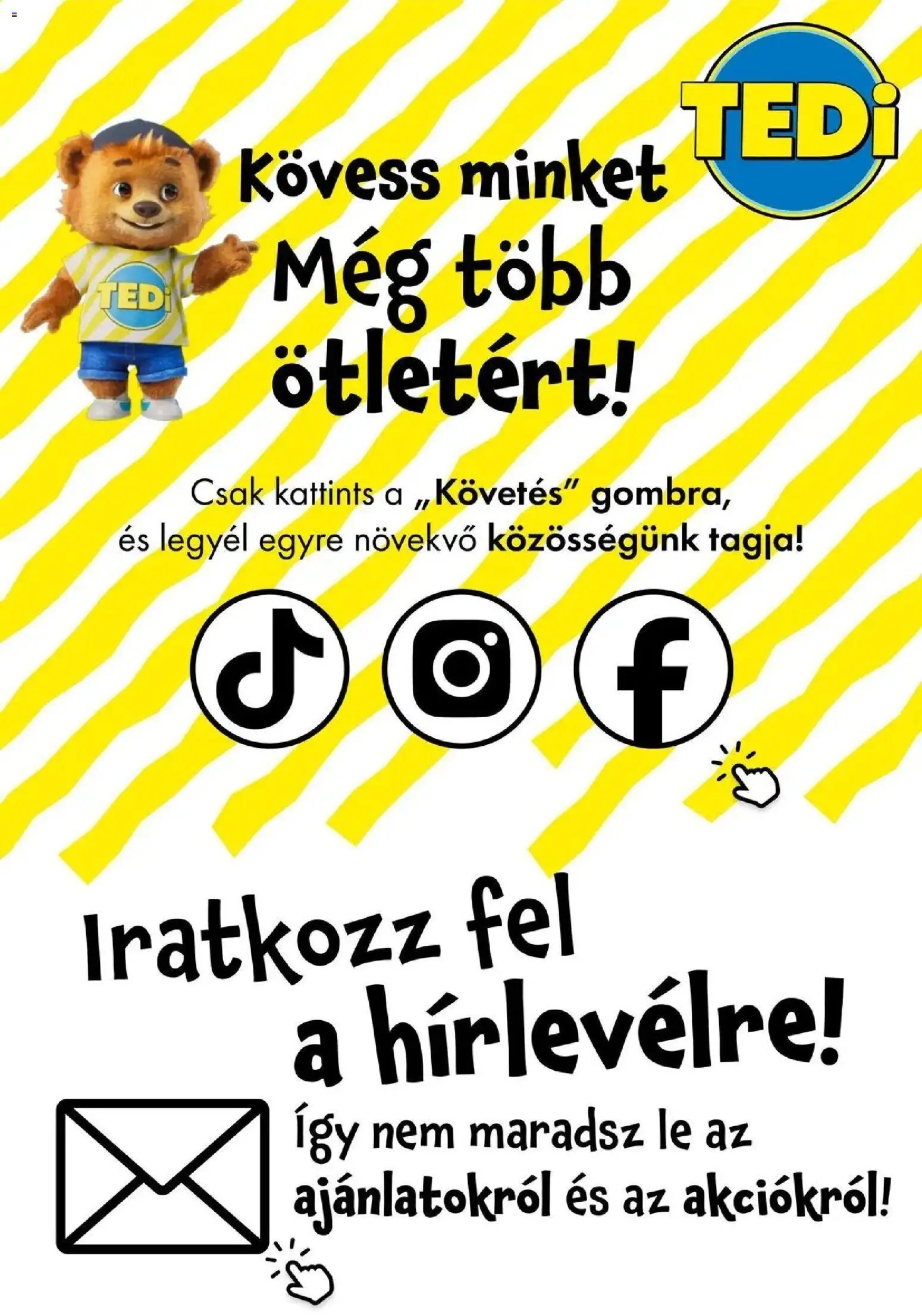 TEDi újság 2026.06.05. TEDi akciós újság Új nyitás Nyíregyháza