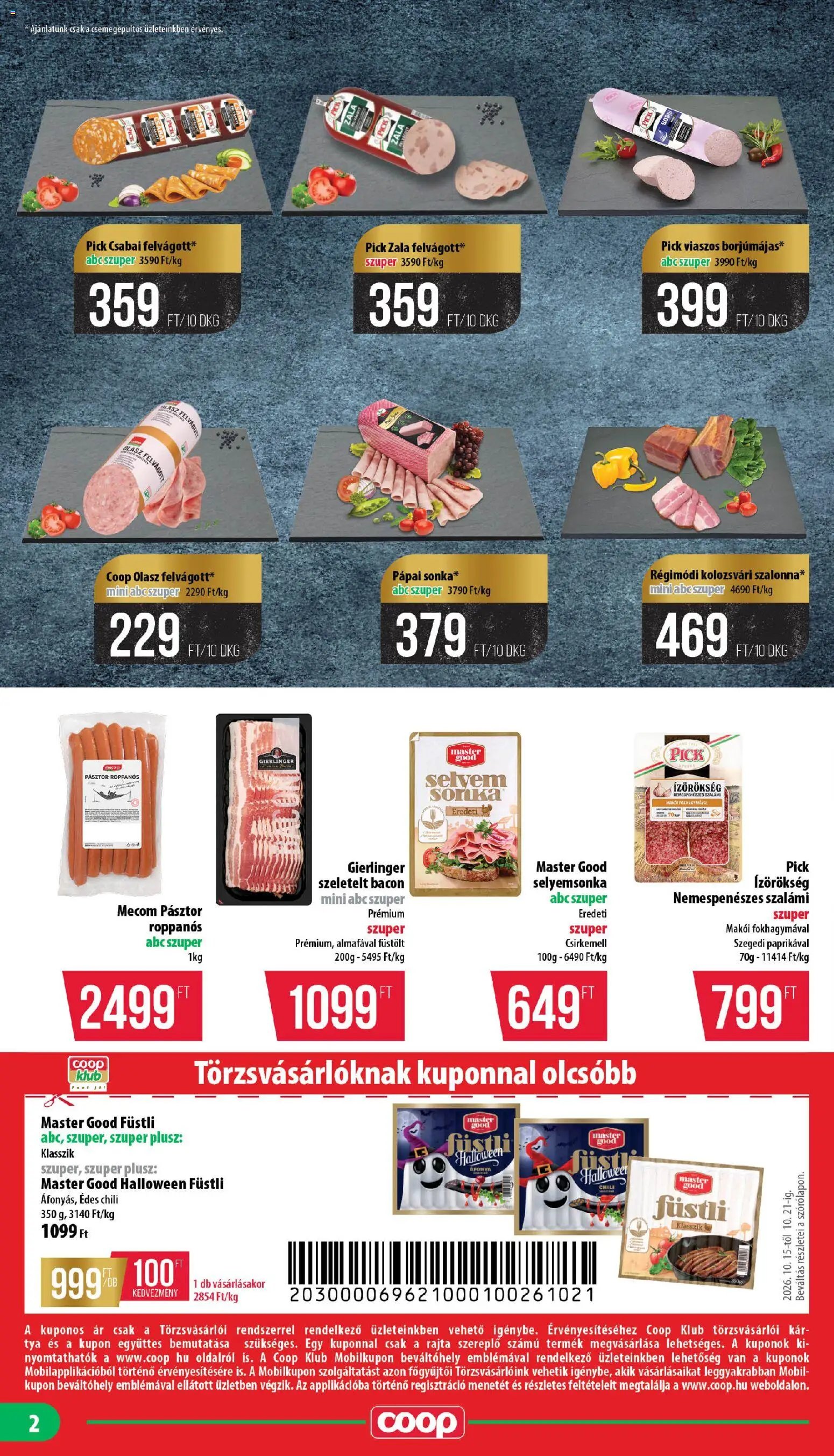 COOP - Mini & Abc & Szuper / Mecsek 2026.10.15. - lapozható formában szórólap ✳️