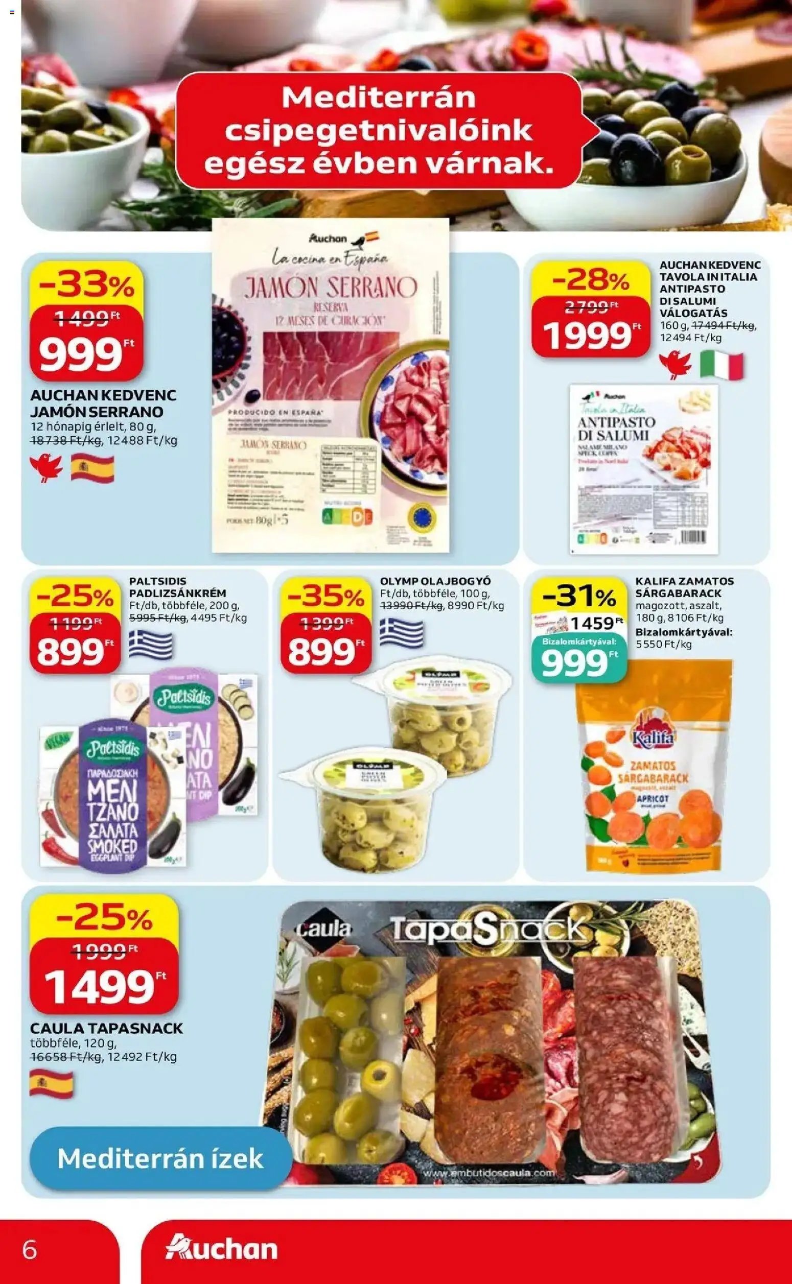 Auchan újság 2026.05.07. Auchan Nemzetközi konyha ajánlataink Budapest (2026-05-07 - 2026-05-20)