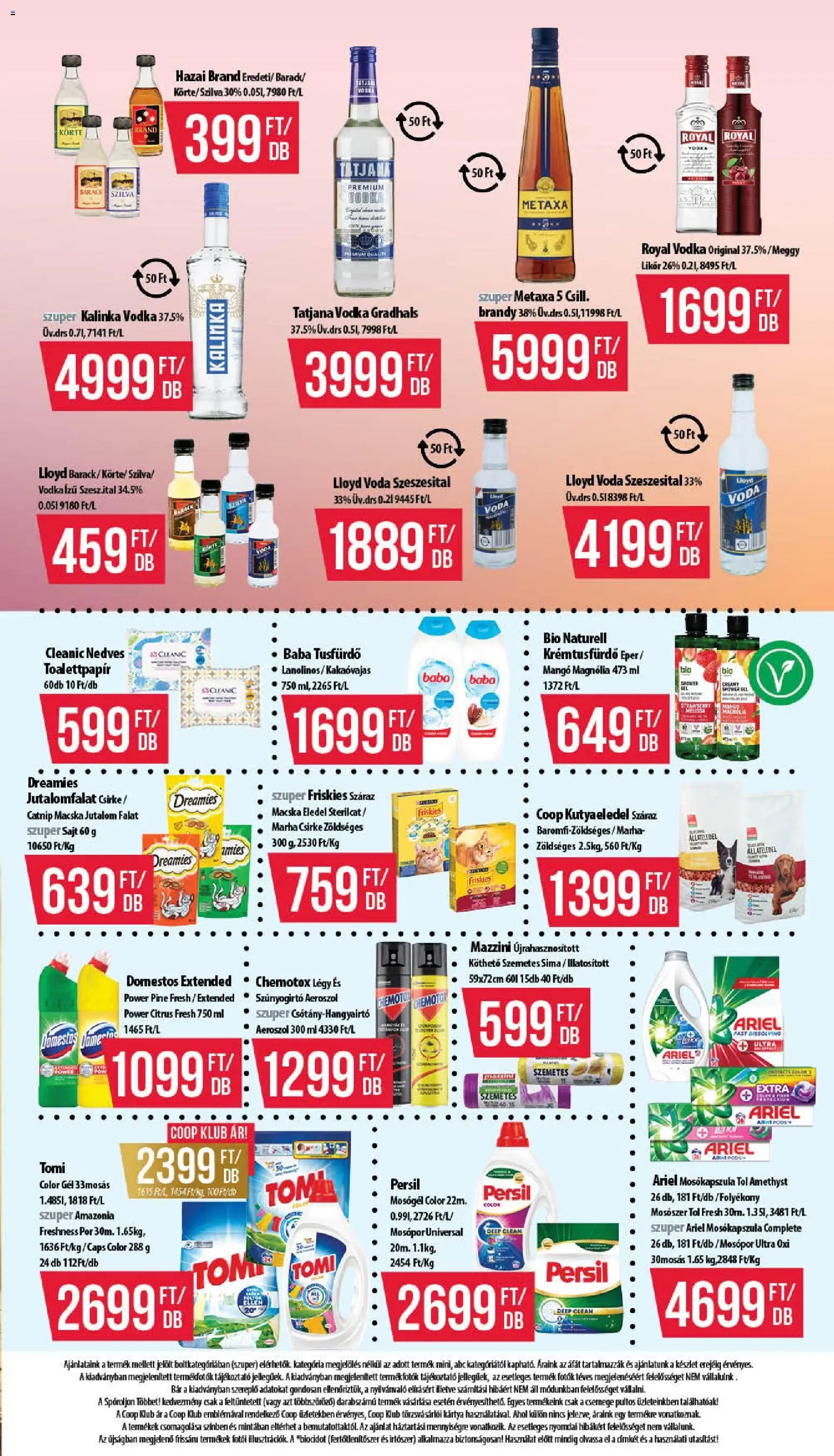 COOP újság 2026.07.16. COOP akciós újság