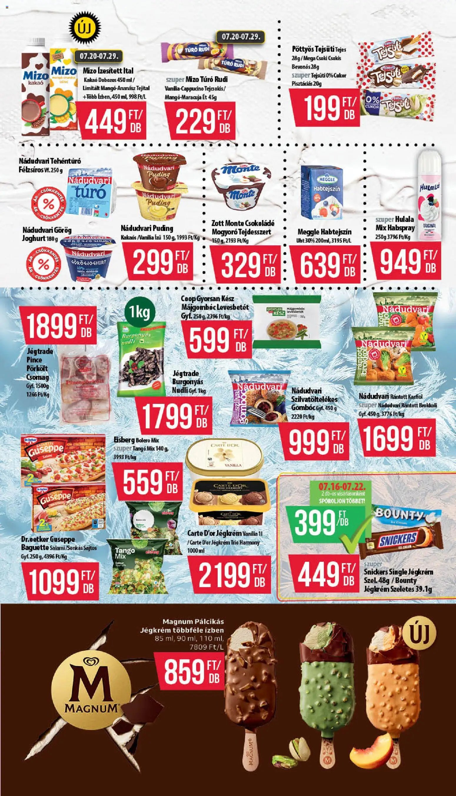 COOP újság 2026.07.16. COOP akciós újság