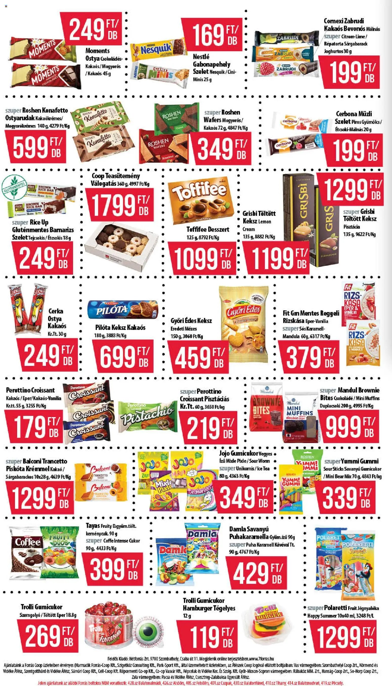 COOP újság 2026.07.16. COOP akciós újság