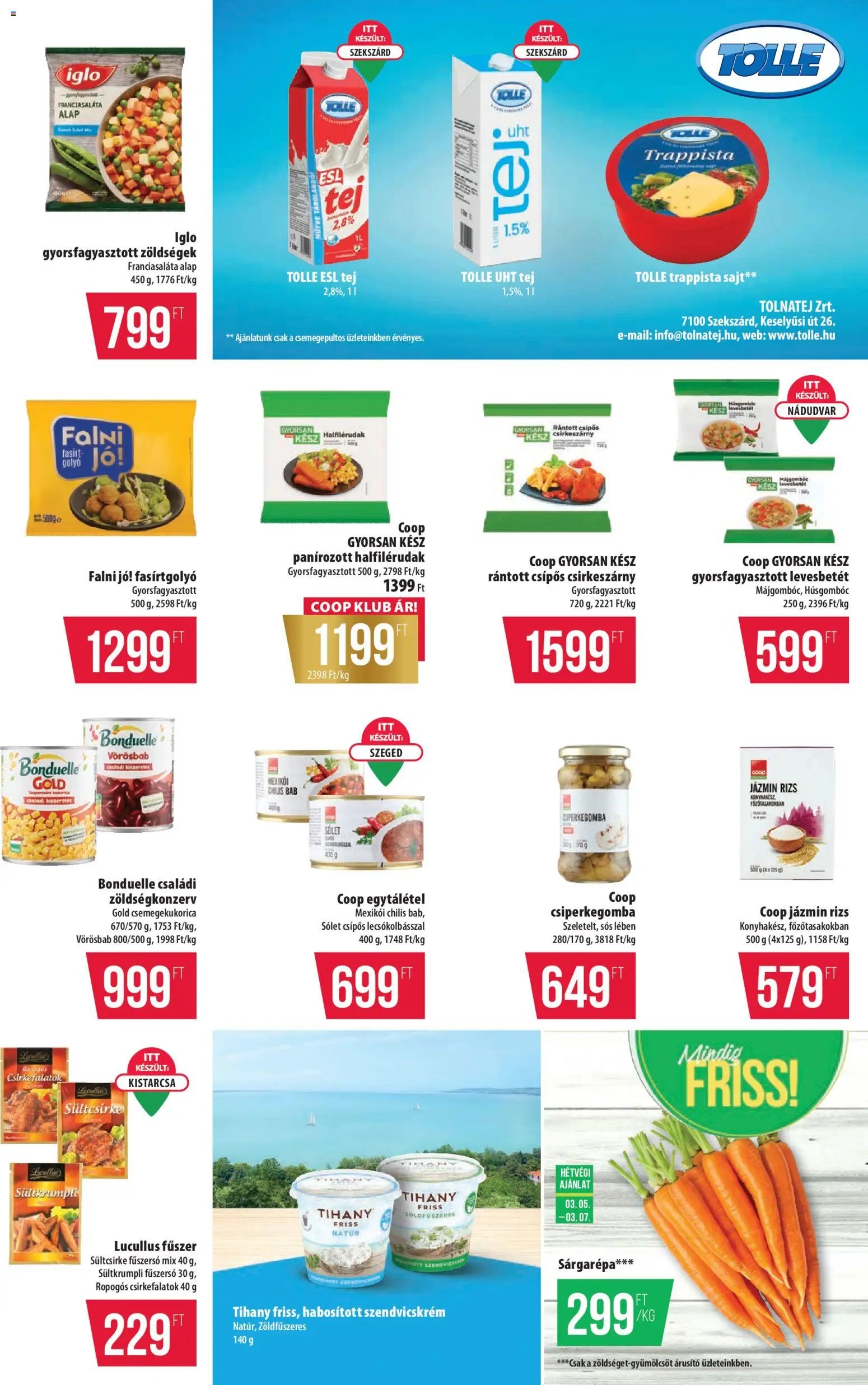 COOP újság 2026.03.05. COOP - Újság Észak Kelet Pro-Coop Zrt Szuper Plusz (2026-03-05 - 2026-03-11)