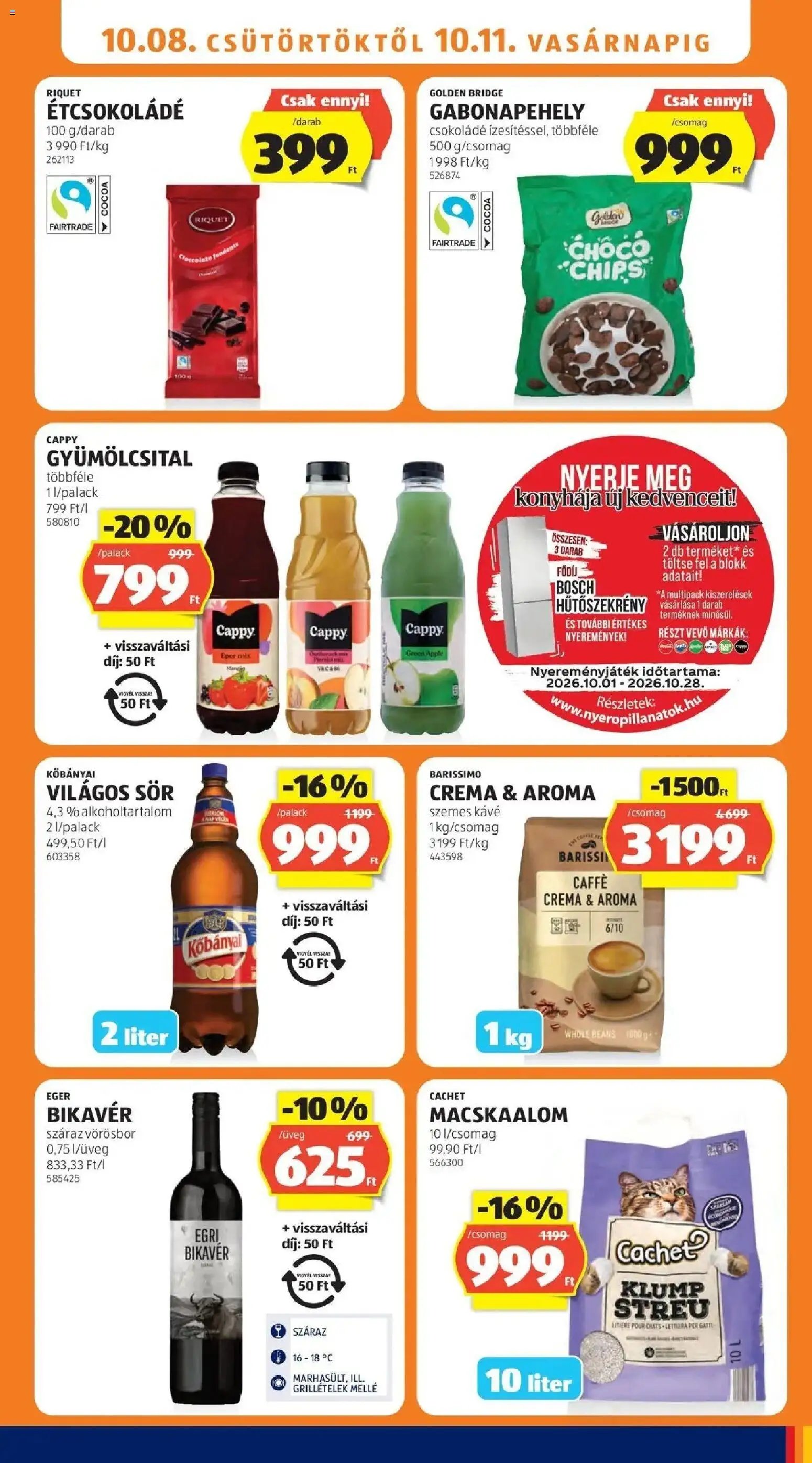 Aldi újság 2026.10.03. Aldi aktuális akciós újság