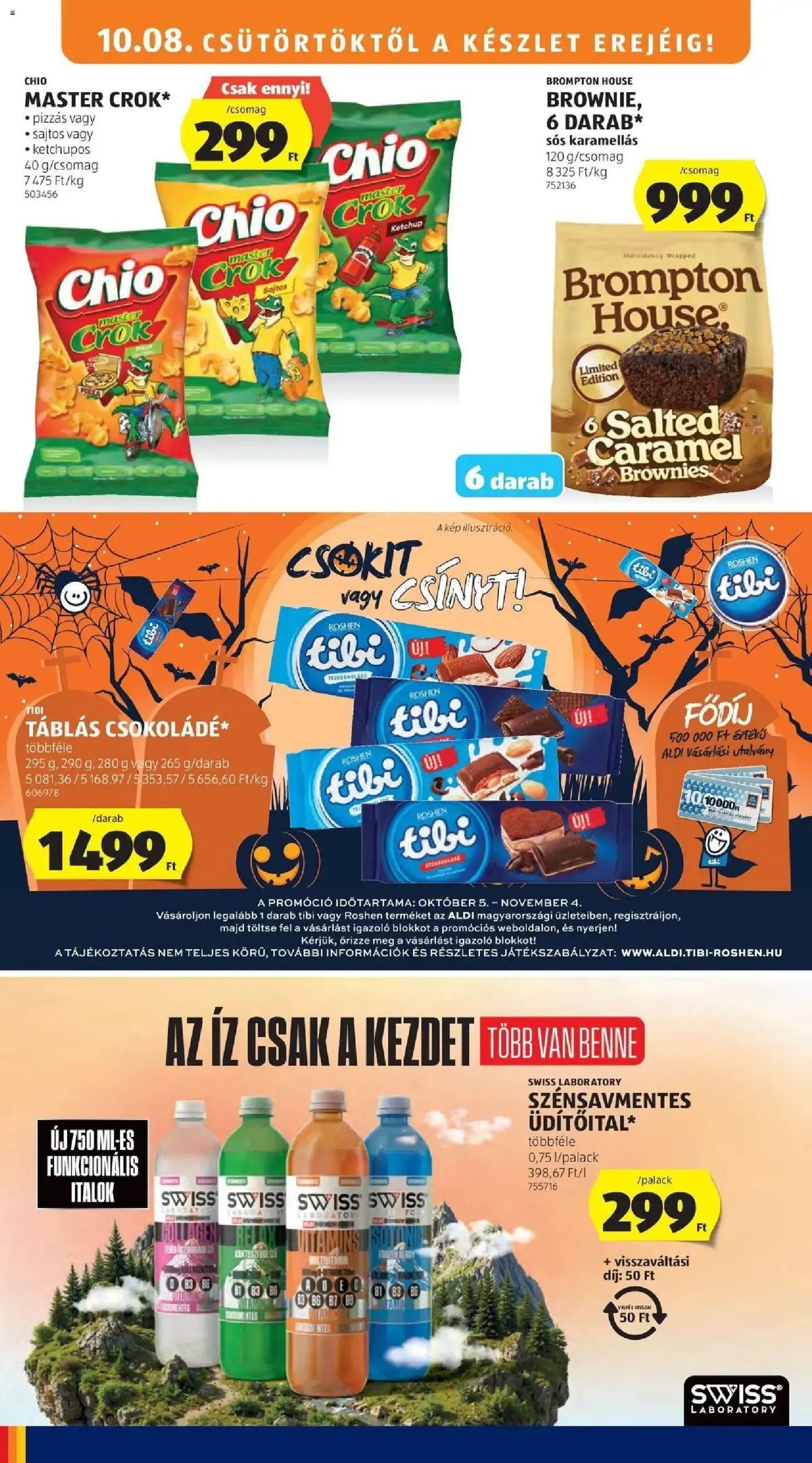 Aldi újság 2026.10.03. Aldi aktuális akciós újság