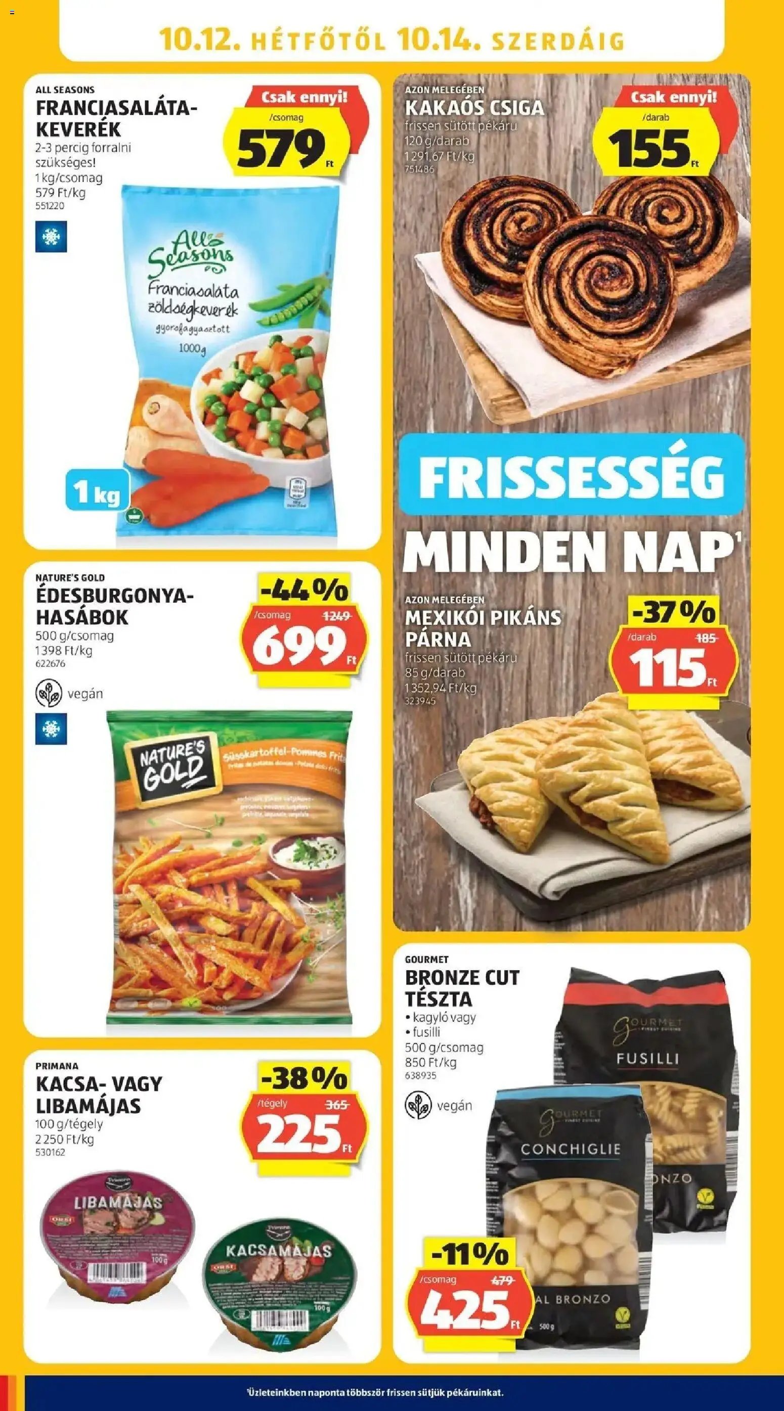 Aldi újság 2026.10.03. Aldi aktuális akciós újság
