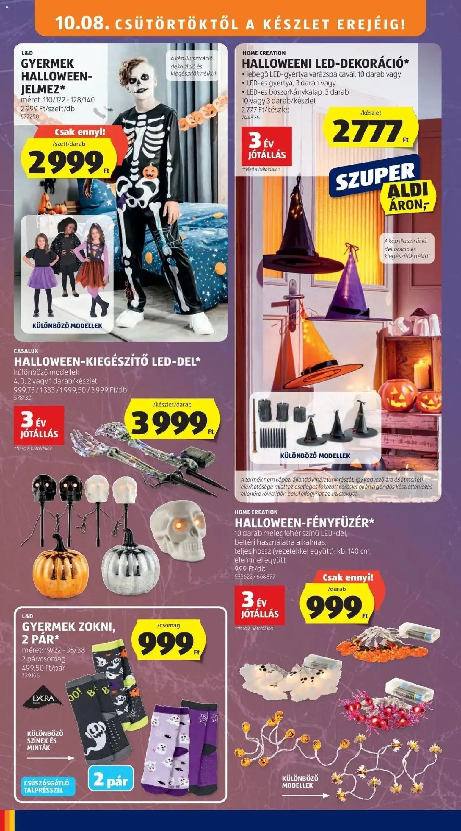 Aldi újság 2026.10.03. Aldi aktuális akciós újság