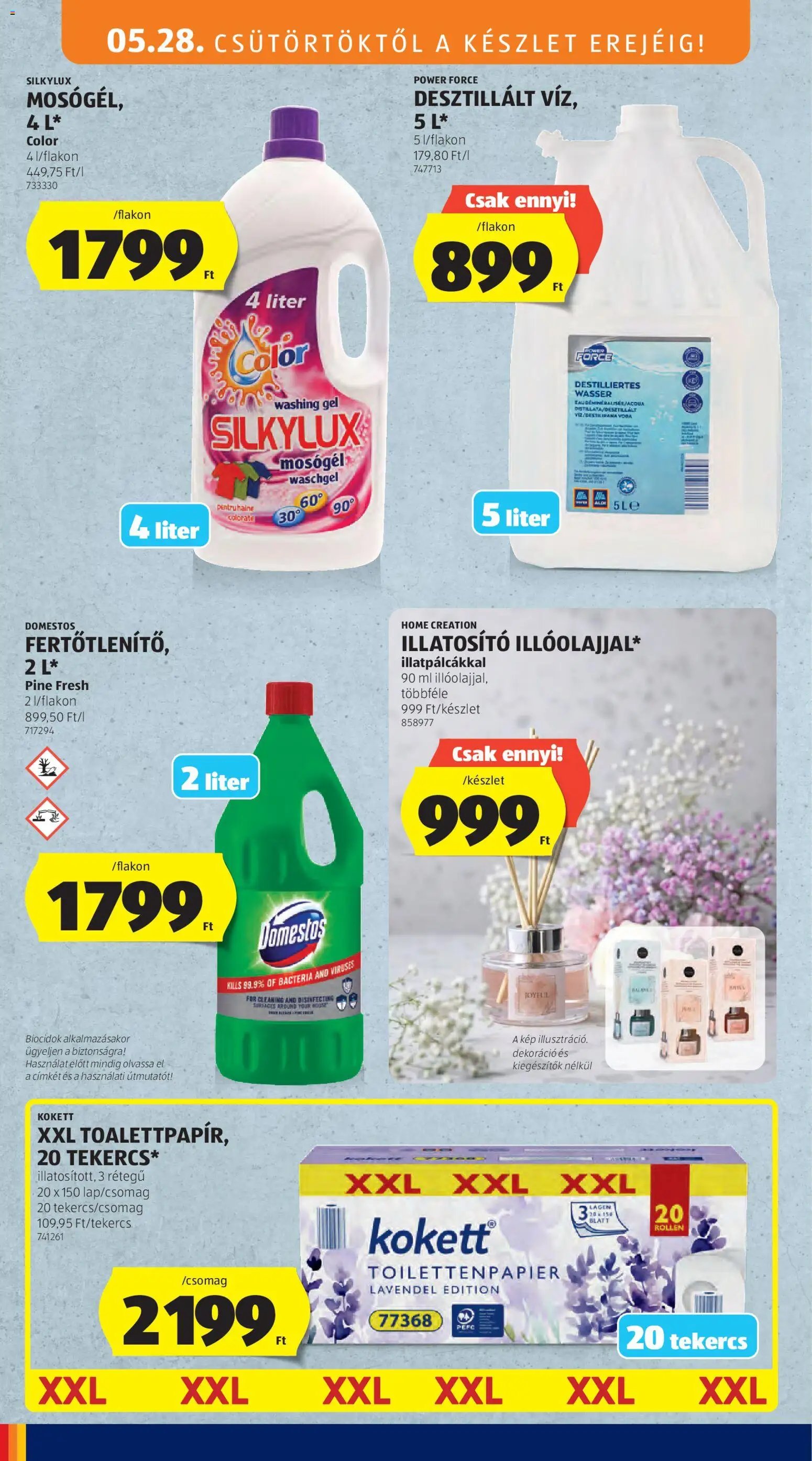 Aldi újság 2026.05.28. Aldi Középső sor termékei (2026-05-28 - 2026-06-03)