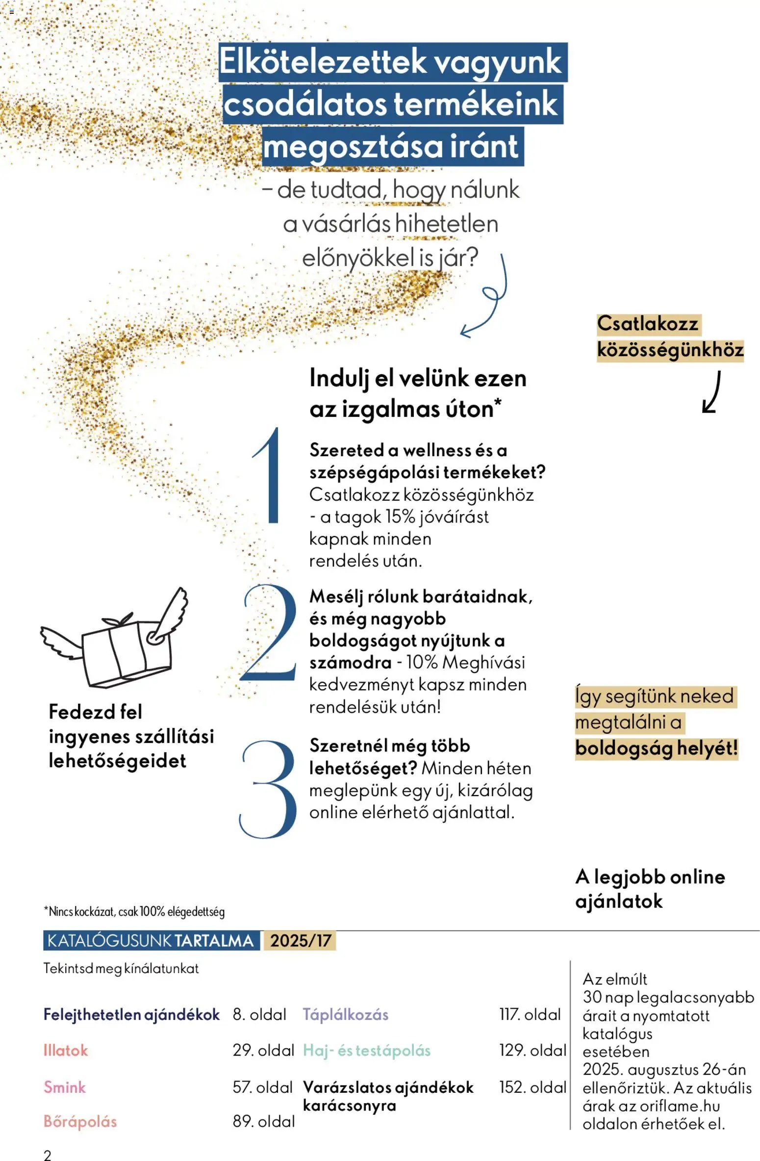 Oriflame újság 2025.12.03. Oriflame katalógus 2025/17 (2025-12-03 - 2025-12-23)