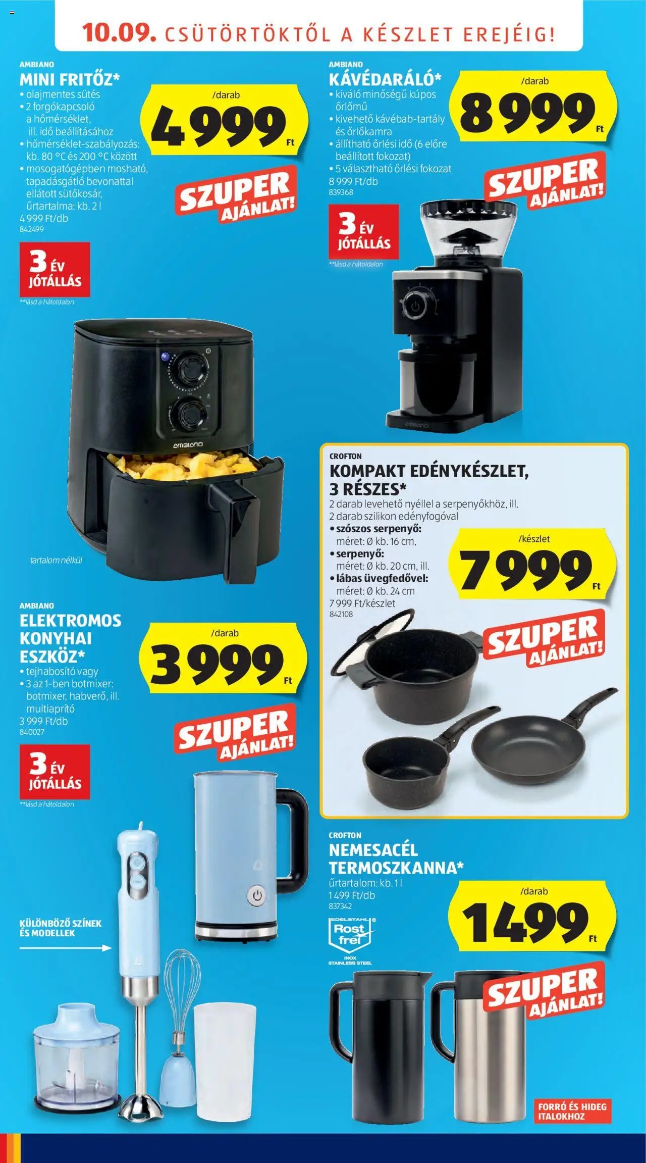 Aldi újság 2025.10.09. Üzletnyitás: Debrecen (2025-10-09 - 2025-10-11)