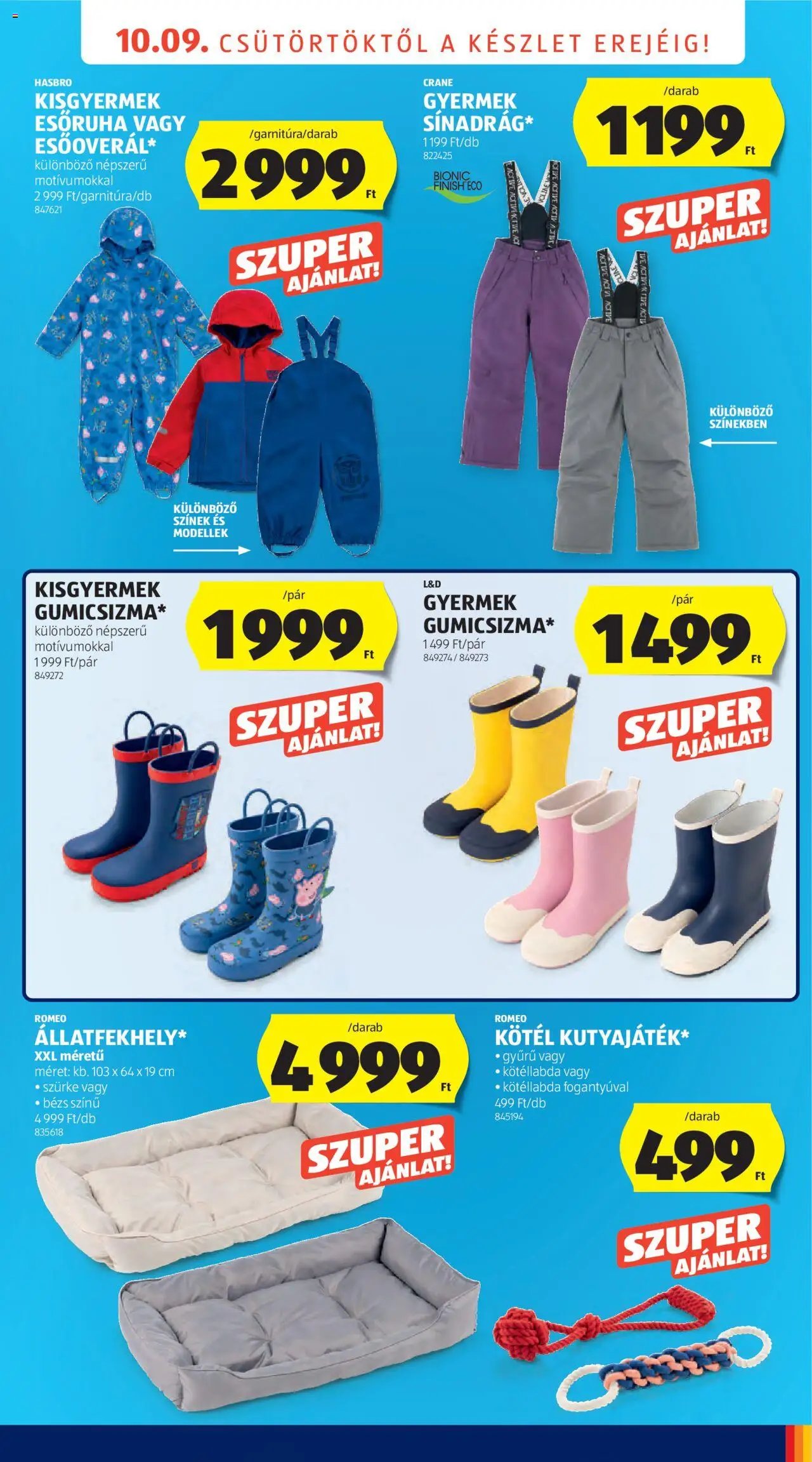 Aldi újság 2025.10.09. Üzletnyitás: Debrecen (2025-10-09 - 2025-10-11)