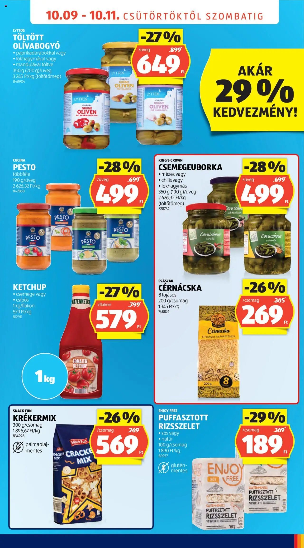 Aldi újság 2025.10.09. Üzletnyitás: Debrecen (2025-10-09 - 2025-10-11)