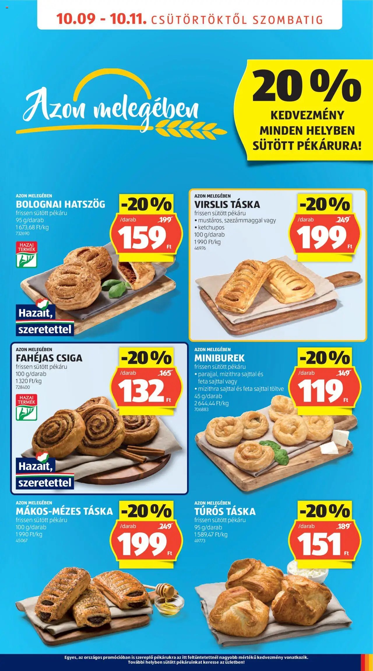 Aldi újság 2025.10.09. Üzletnyitás: Debrecen (2025-10-09 - 2025-10-11)
