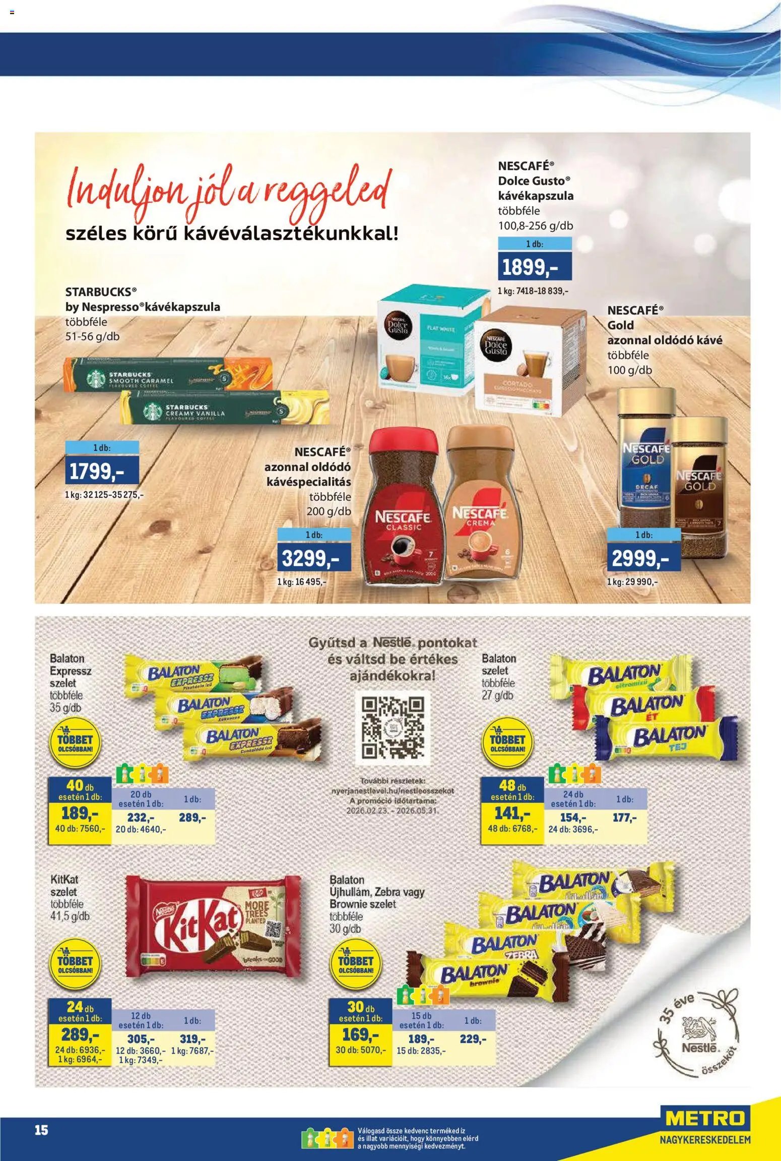 Metro újság 2026.05.02. Metro akciós újság (2026-05-02 - 2026-05-15)