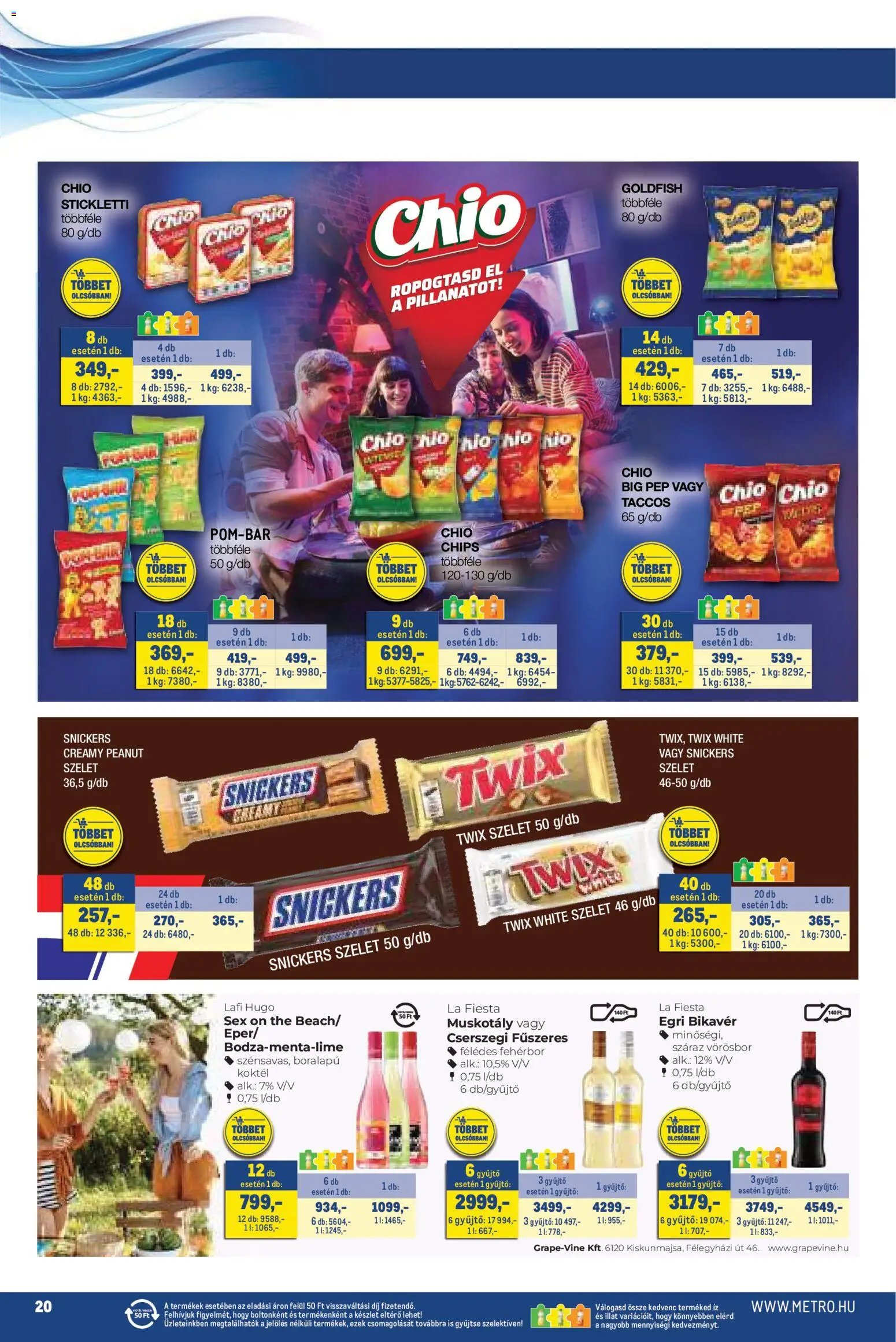 Metro újság 2026.05.02. Metro akciós újság (2026-05-02 - 2026-05-15)