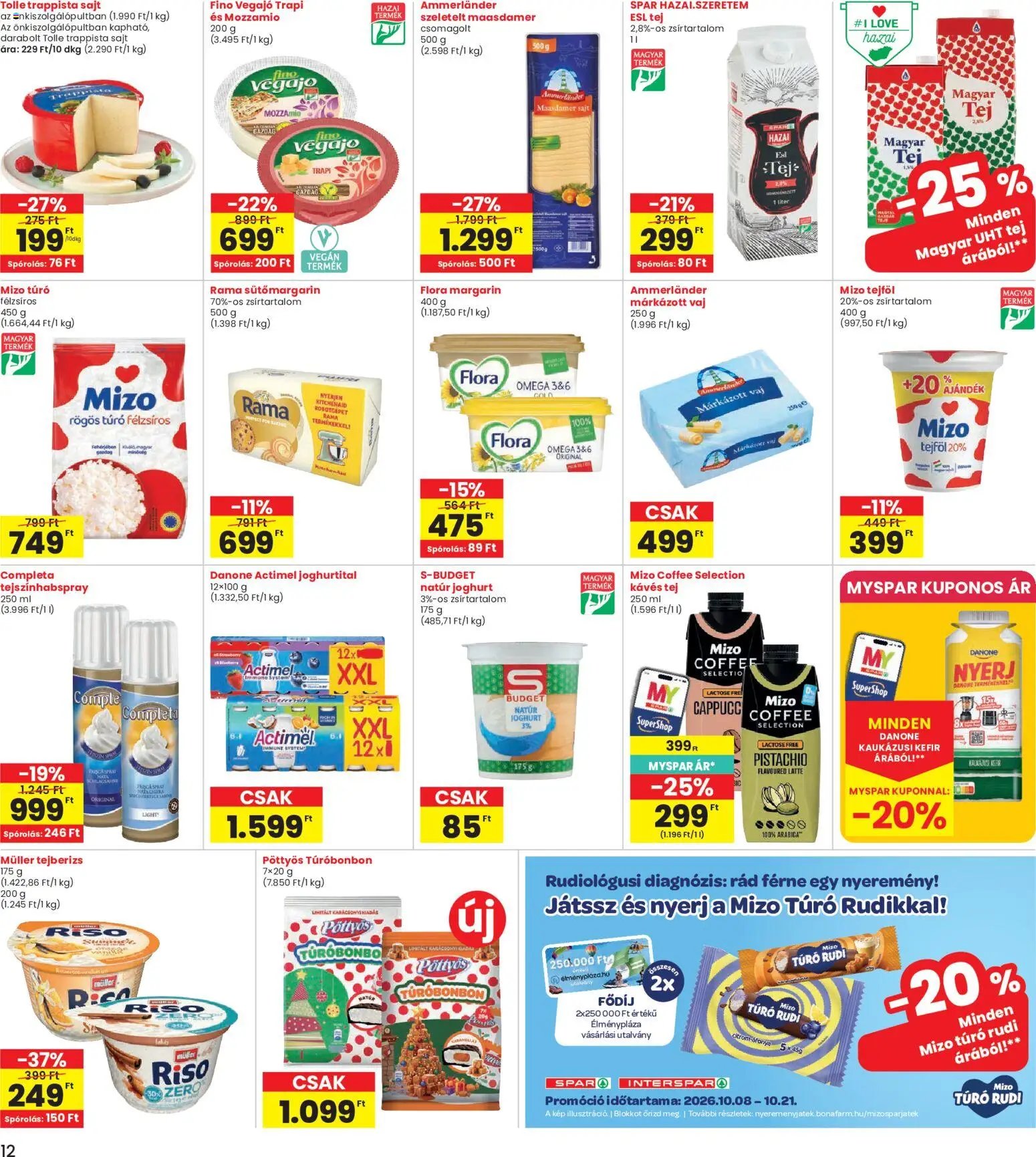 Interspar újság 2026.10.08. Interspar akciós újság