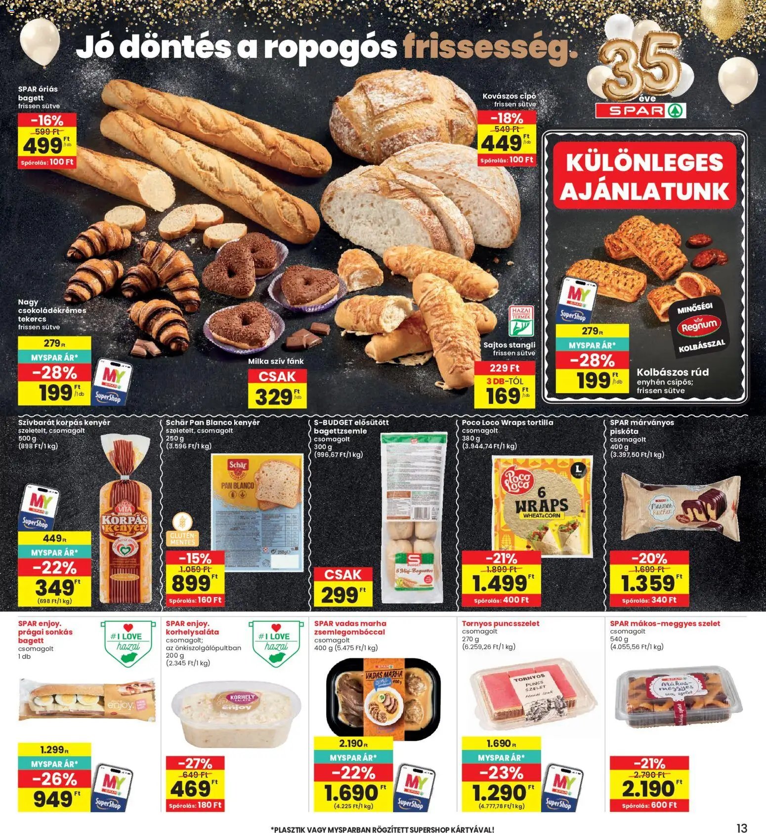 Interspar újság 2026.10.08. Interspar akciós újság