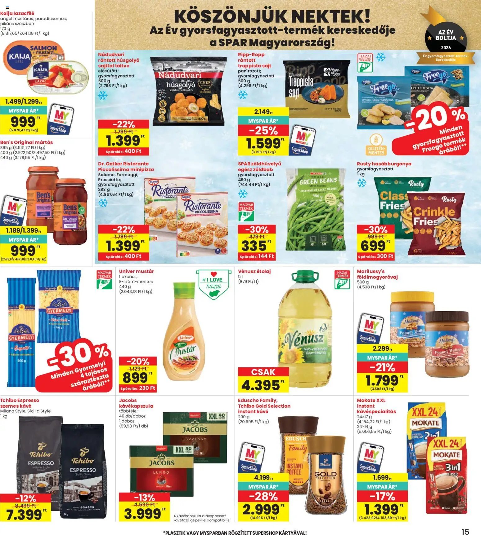 Interspar újság 2026.10.08. Interspar akciós újság