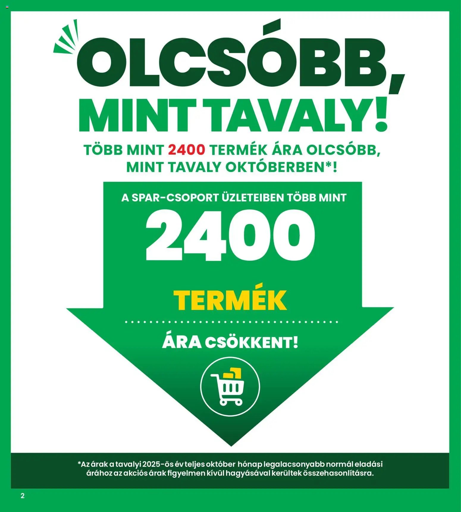 Interspar újság 2026.10.08. Interspar akciós újság