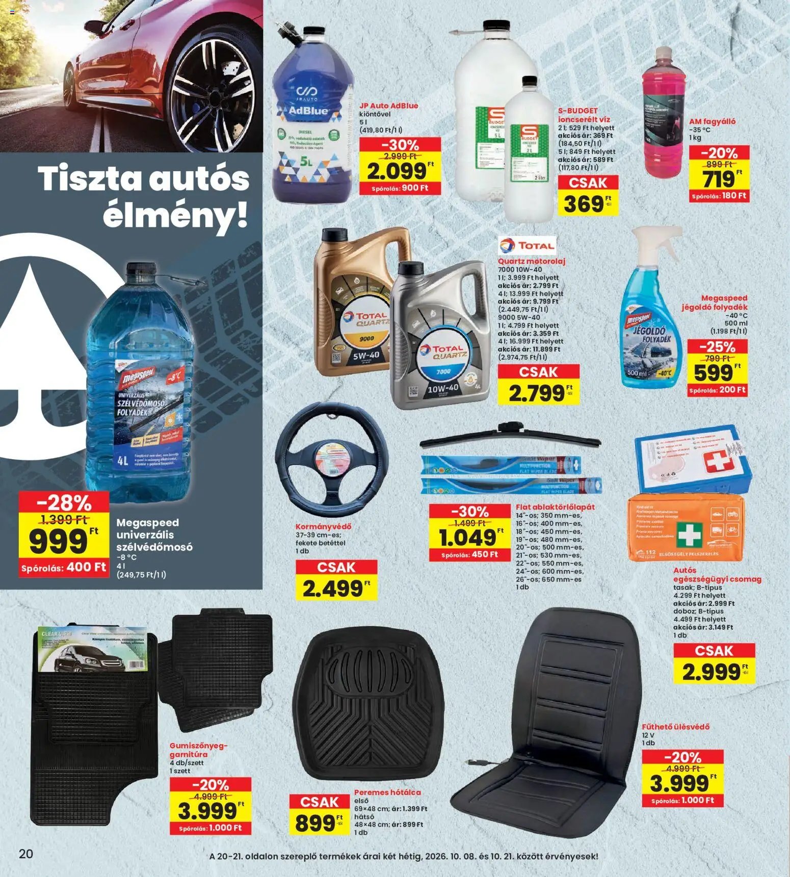 Interspar újság 2026.10.08. Interspar akciós újság
