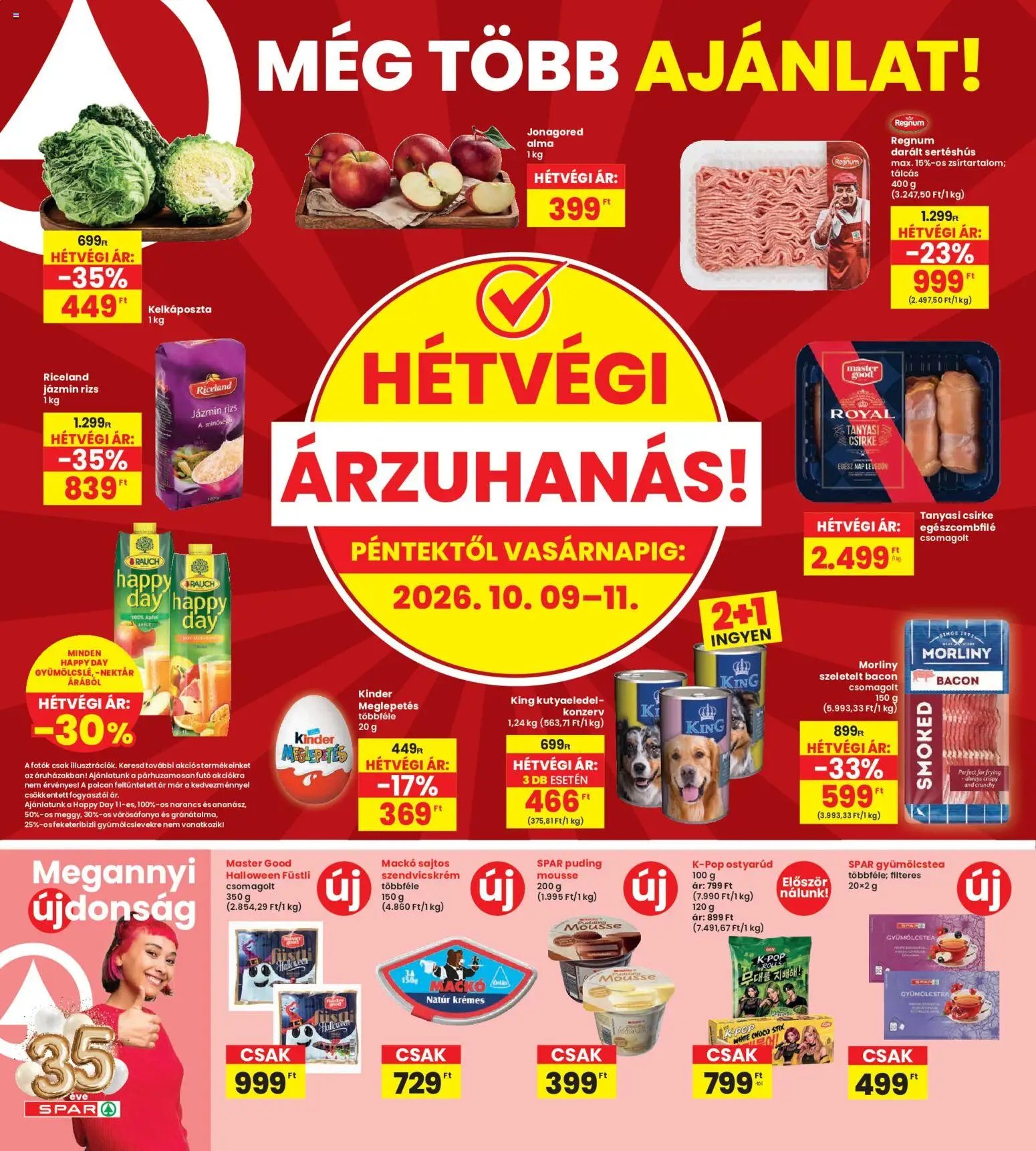 Interspar újság 2026.10.08. Interspar akciós újság