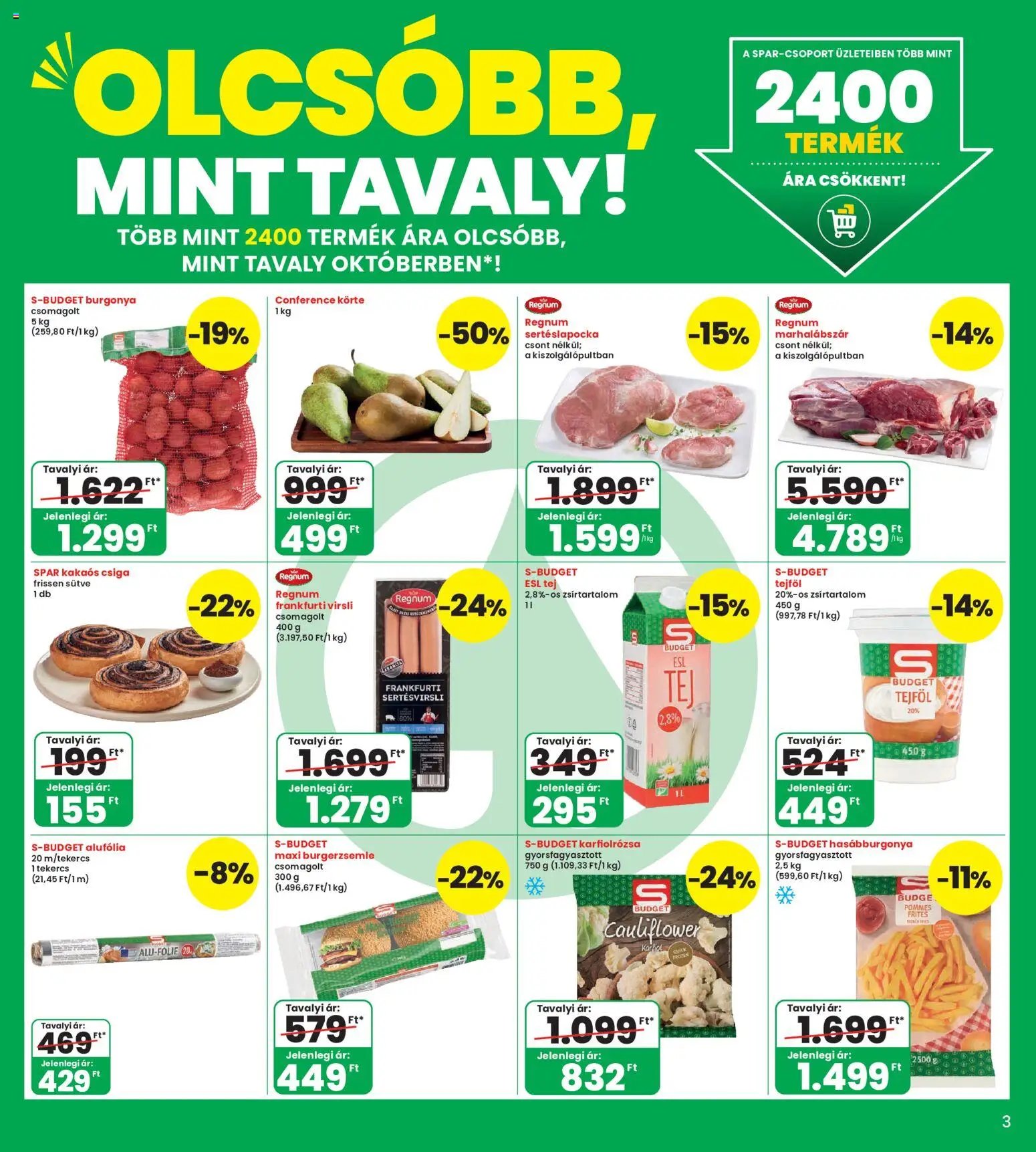 Interspar újság 2026.10.08. Interspar akciós újság