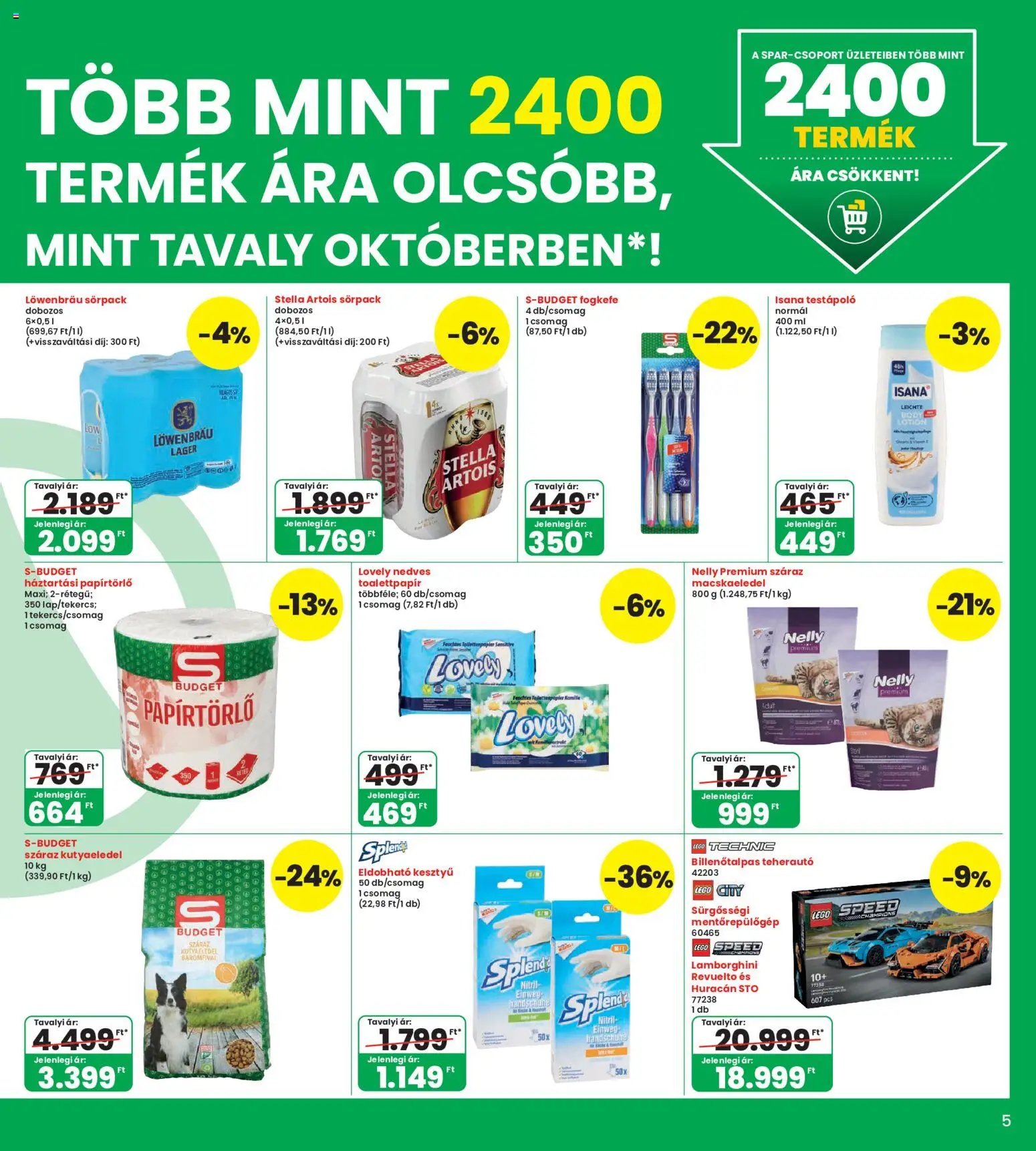 Interspar újság 2026.10.08. Interspar akciós újság