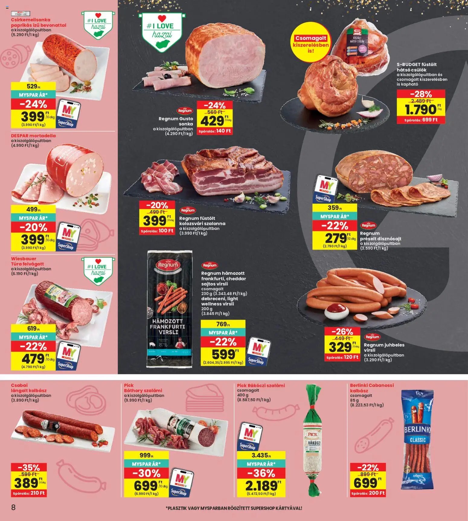 Interspar újság 2026.10.08. Interspar akciós újság