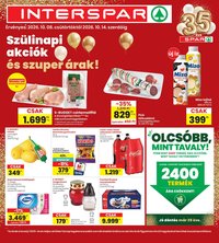 Interspar újság 2026.10.08. Interspar akciós újság