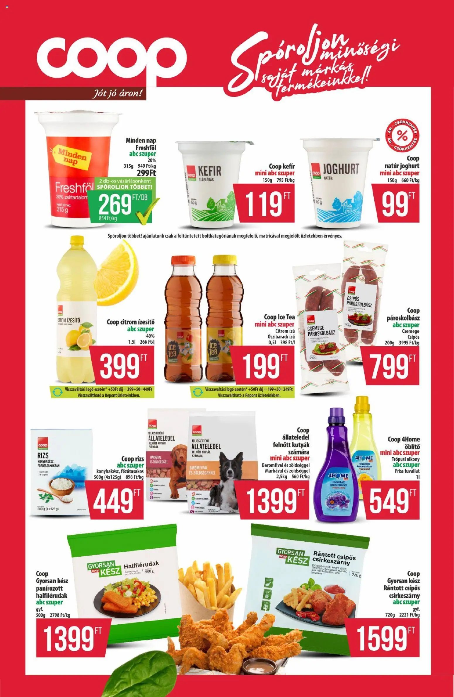 COOP újság 2026.05.21. COOP - Újság Észak Kelet Pro-Coop Zrt (2026-05-21 - 2026-05-27)