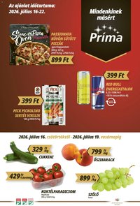 CBA Príma újság 2026.07.16. CBA Príma akciós újság