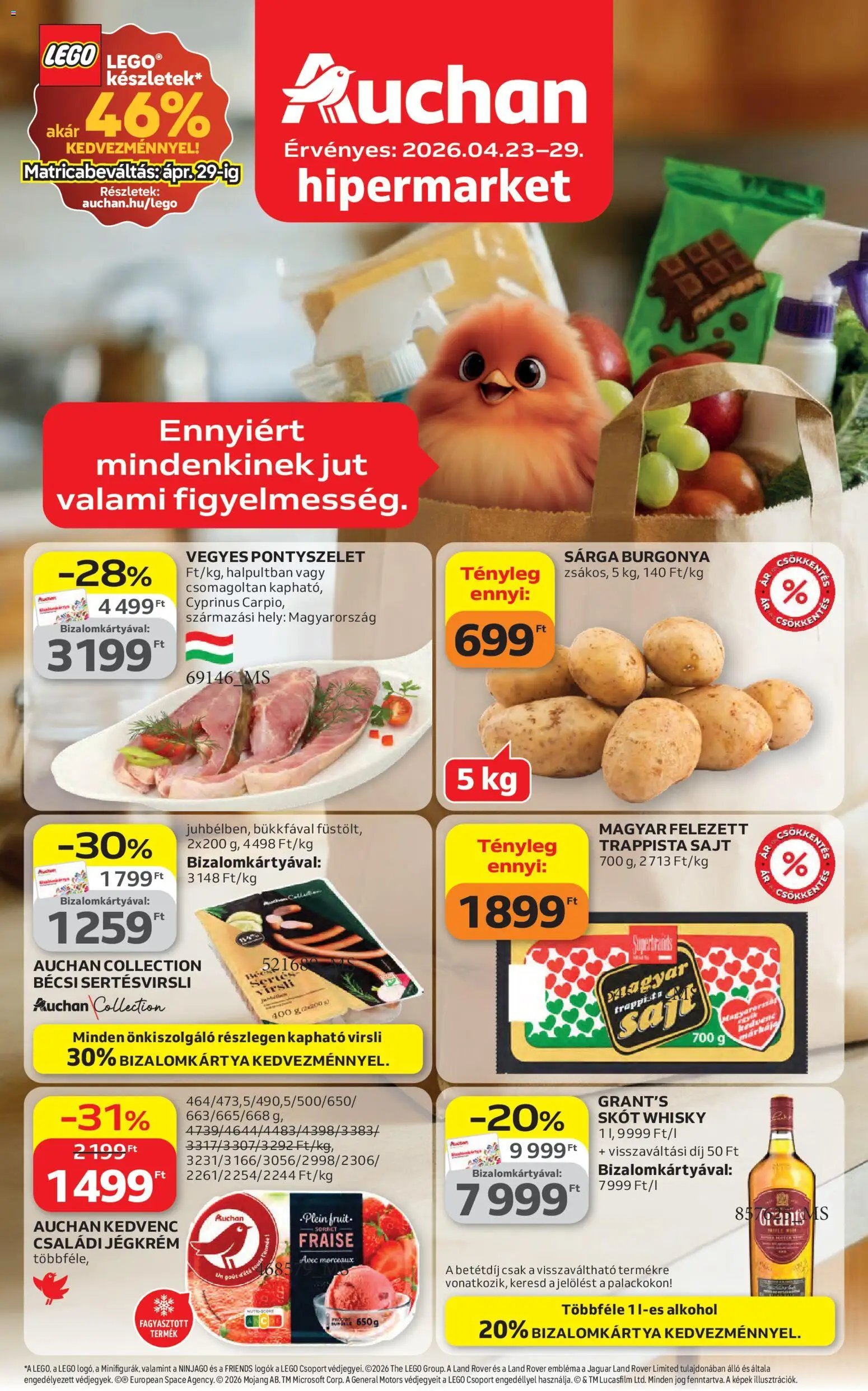Auchan újság 2026.04.23. Auchan akciós újság (2026-04-23 - 2026-04-29)