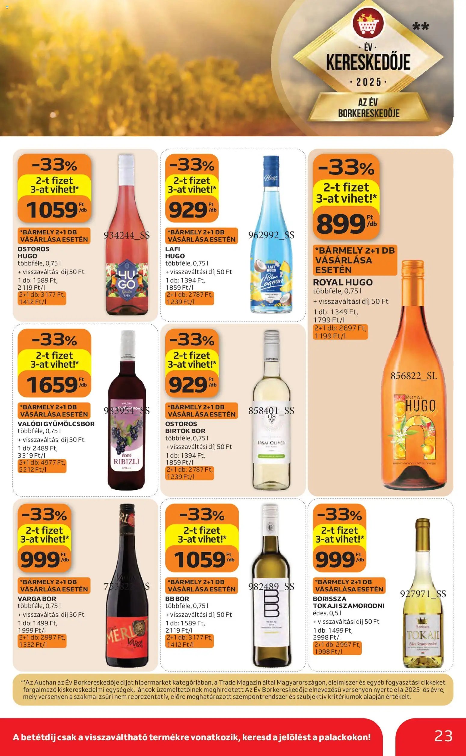 Auchan újság 2026.04.23. Auchan akciós újság (2026-04-23 - 2026-04-29)