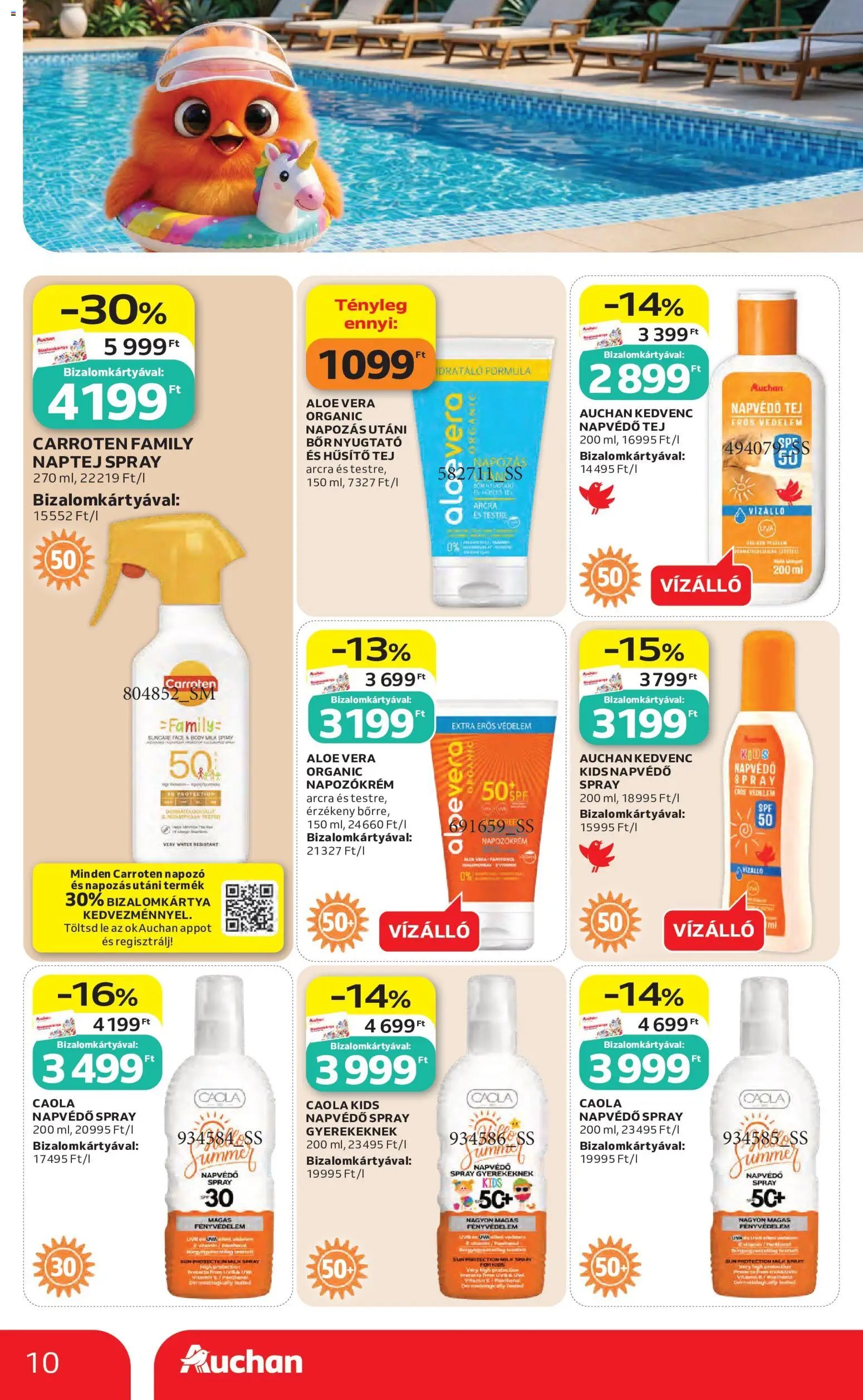 Auchan újság 2026.06.11. Auchan Nyári extra ajánlataink