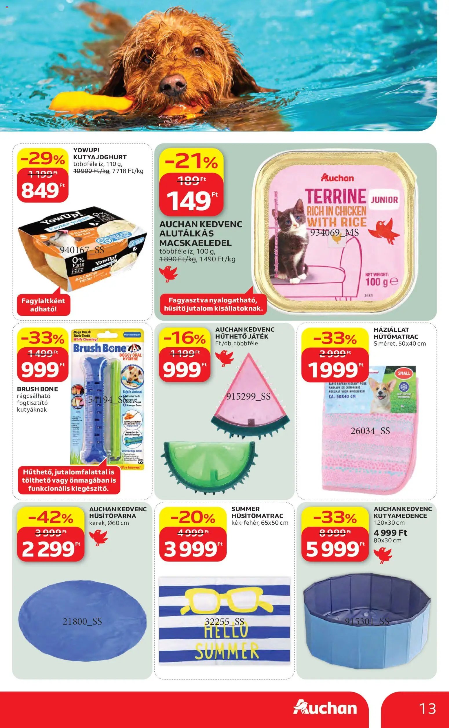 Auchan újság 2026.06.11. Auchan Nyári extra ajánlataink