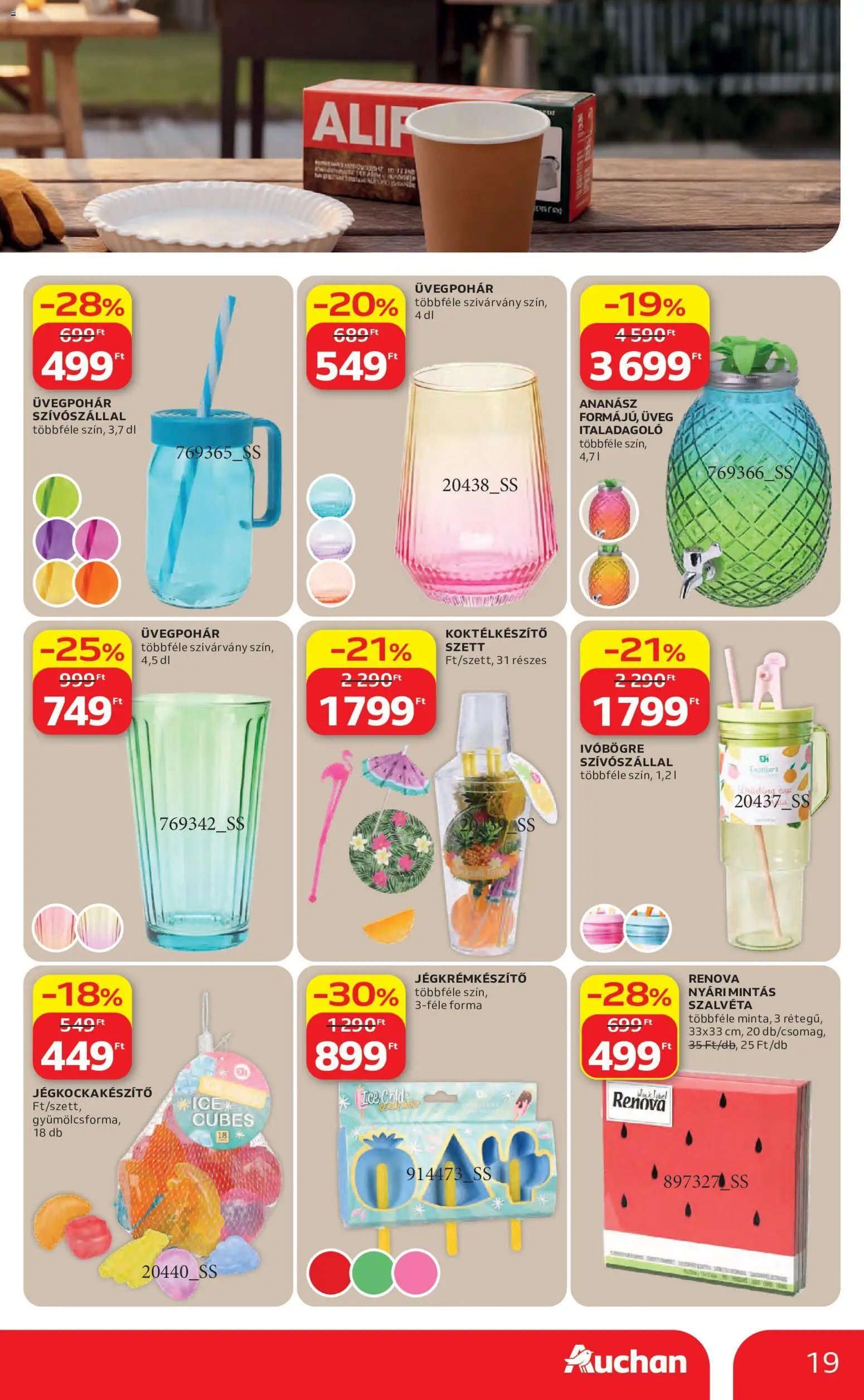 Auchan újság 2026.06.11. Auchan Nyári extra ajánlataink
